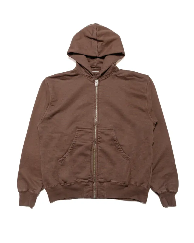 Phigvel Athletic Full Zip Hoodie Stone Brown sold by Lost & Found