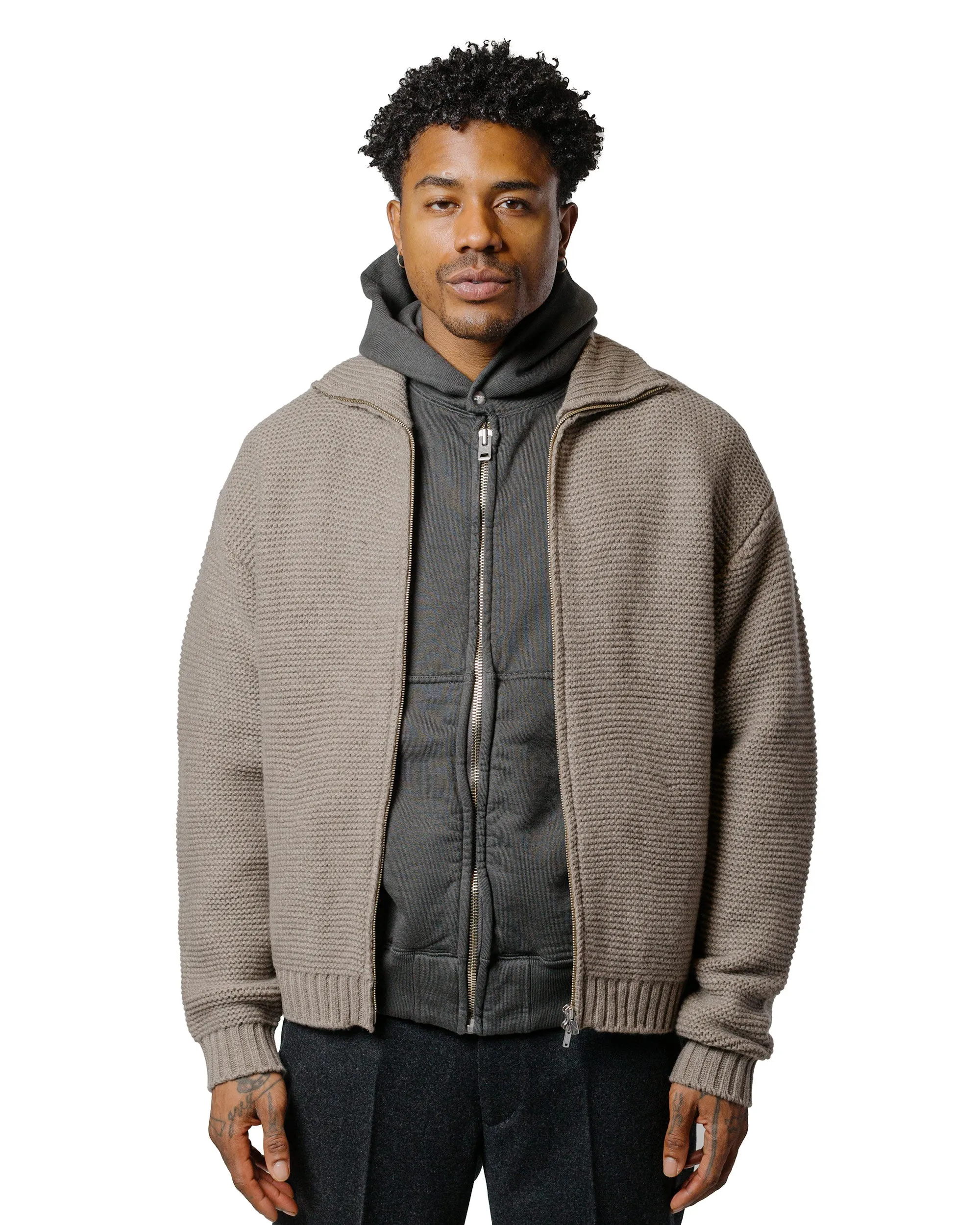 Phigvel Full Zip Sporting Knit B.Gray sold by Lost & Found product image thumbnail 2