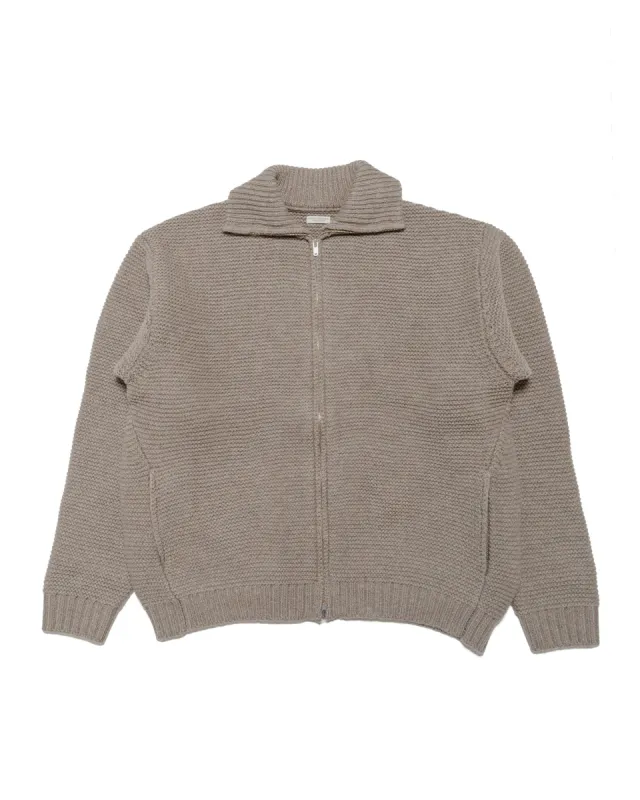 Phigvel Full Zip Sporting Knit B.Gray sold by Lost & Found