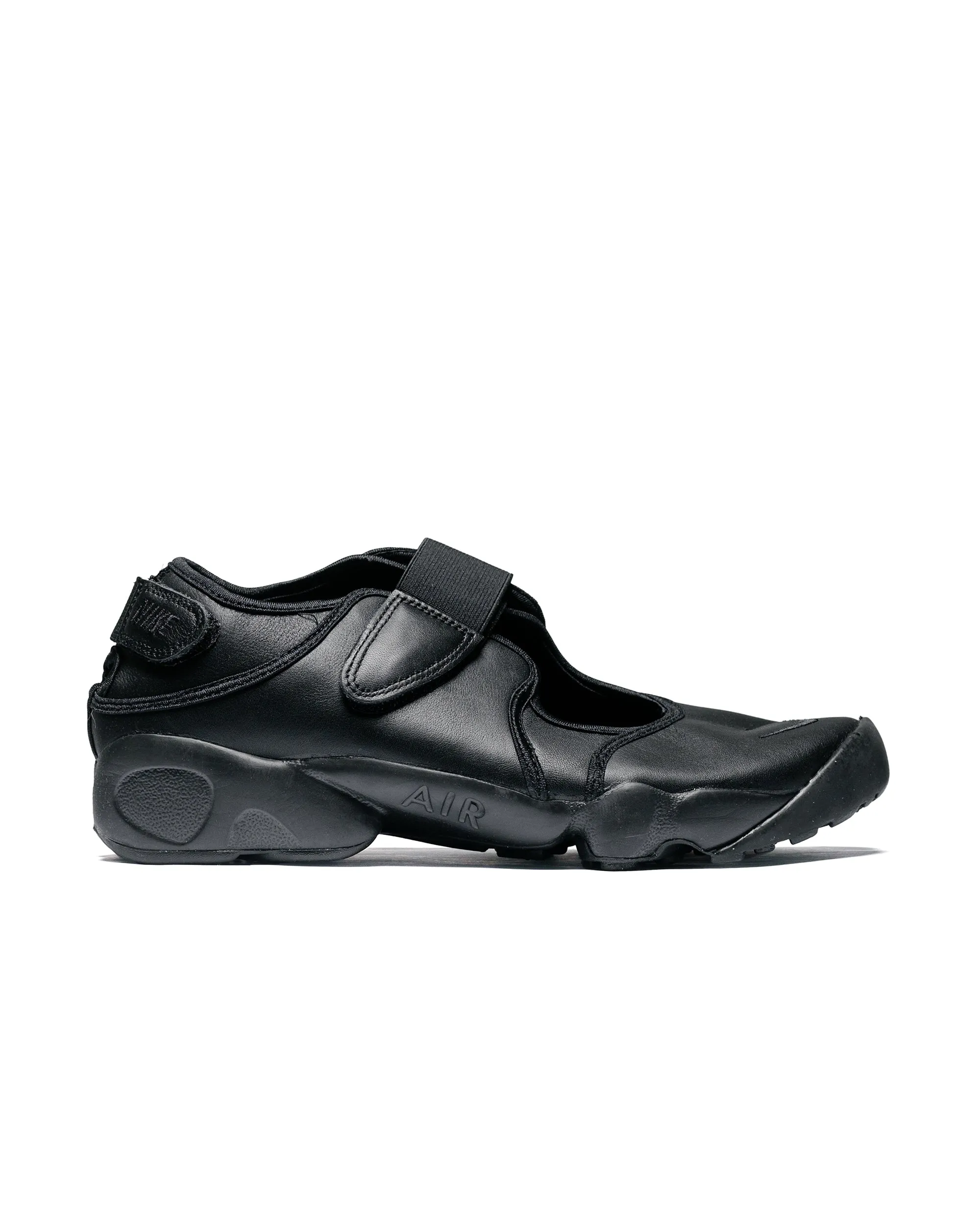Nike Air Rift Black/Black sold by Lost & Found