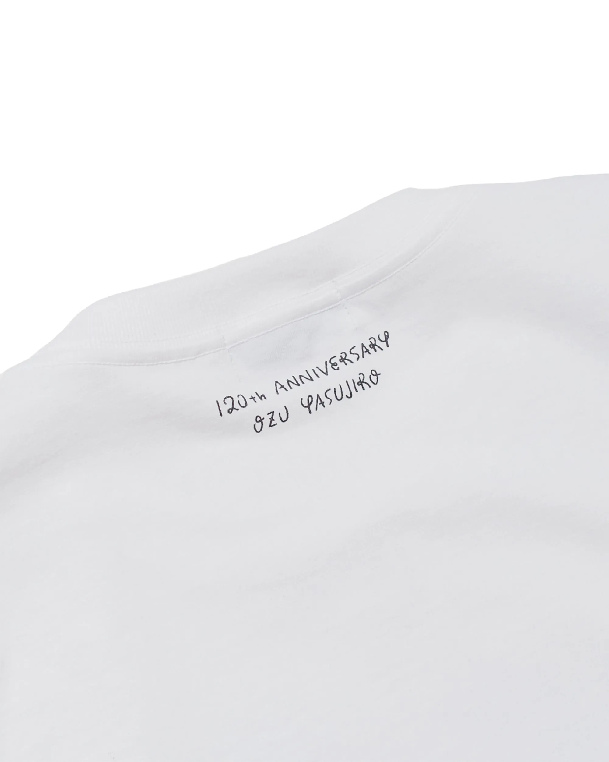 Beams Japan Yasujiro Ozu 'Good Morning' T-Shirt White sold by Lost & Found product image thumbnail 4