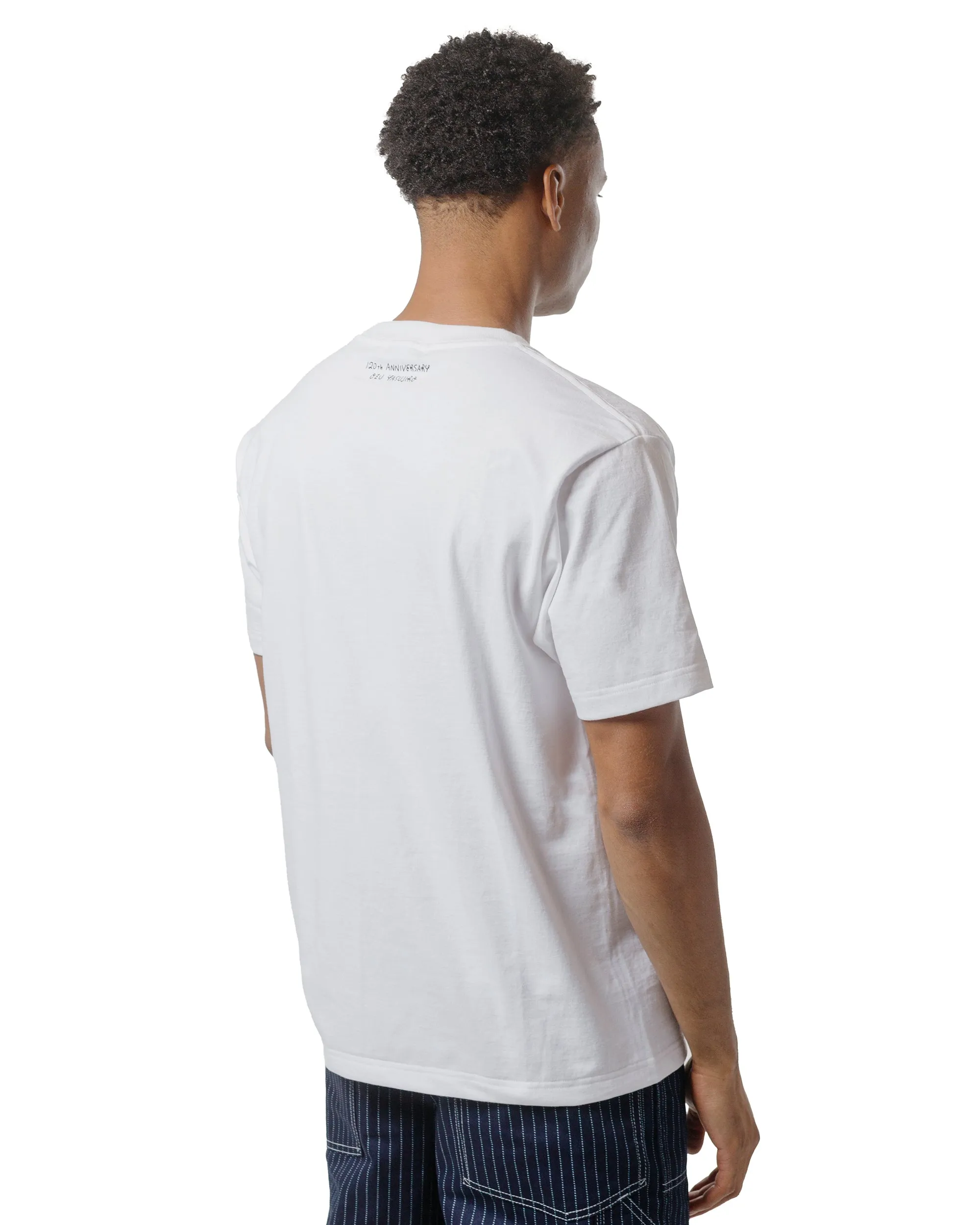 Beams Japan Yasujiro Ozu 'Good Morning' T-Shirt White sold by Lost & Found product image thumbnail 3