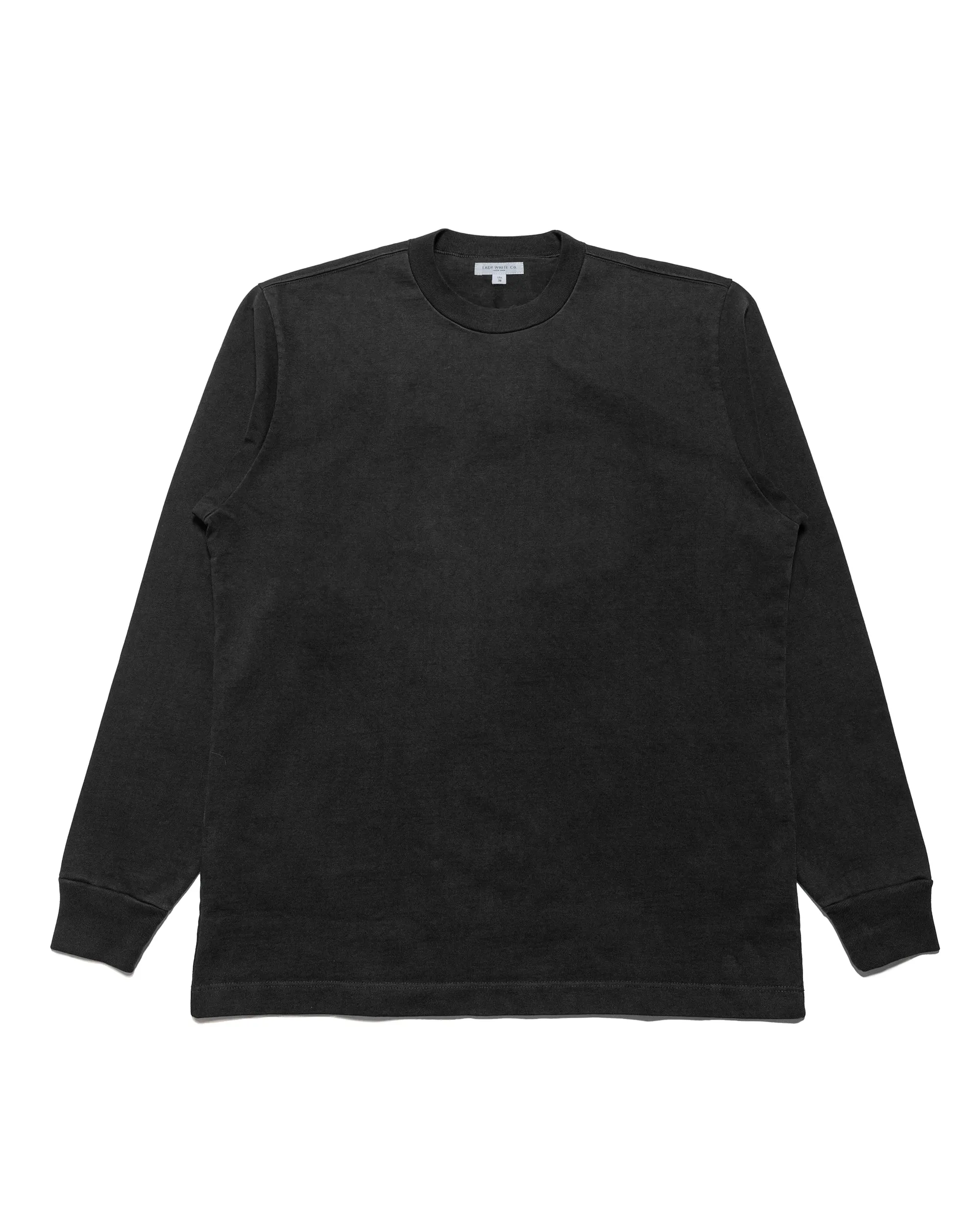 Lady White Co. L/S Rugby T-Shirt Black sold by Lost & Found