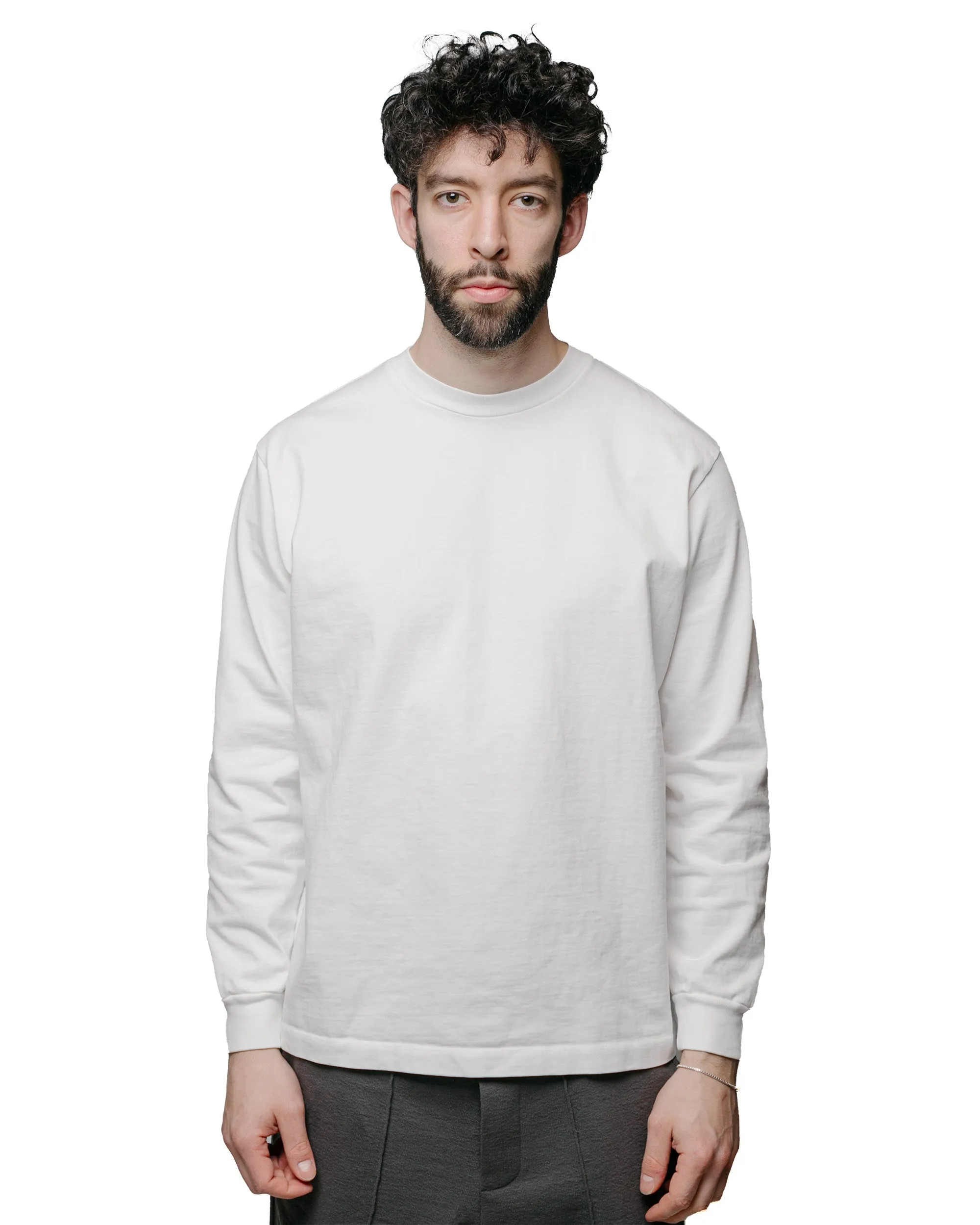 Lady White Co. L/S Rugby T-Shirt White sold by Lost & Found product image thumbnail 2