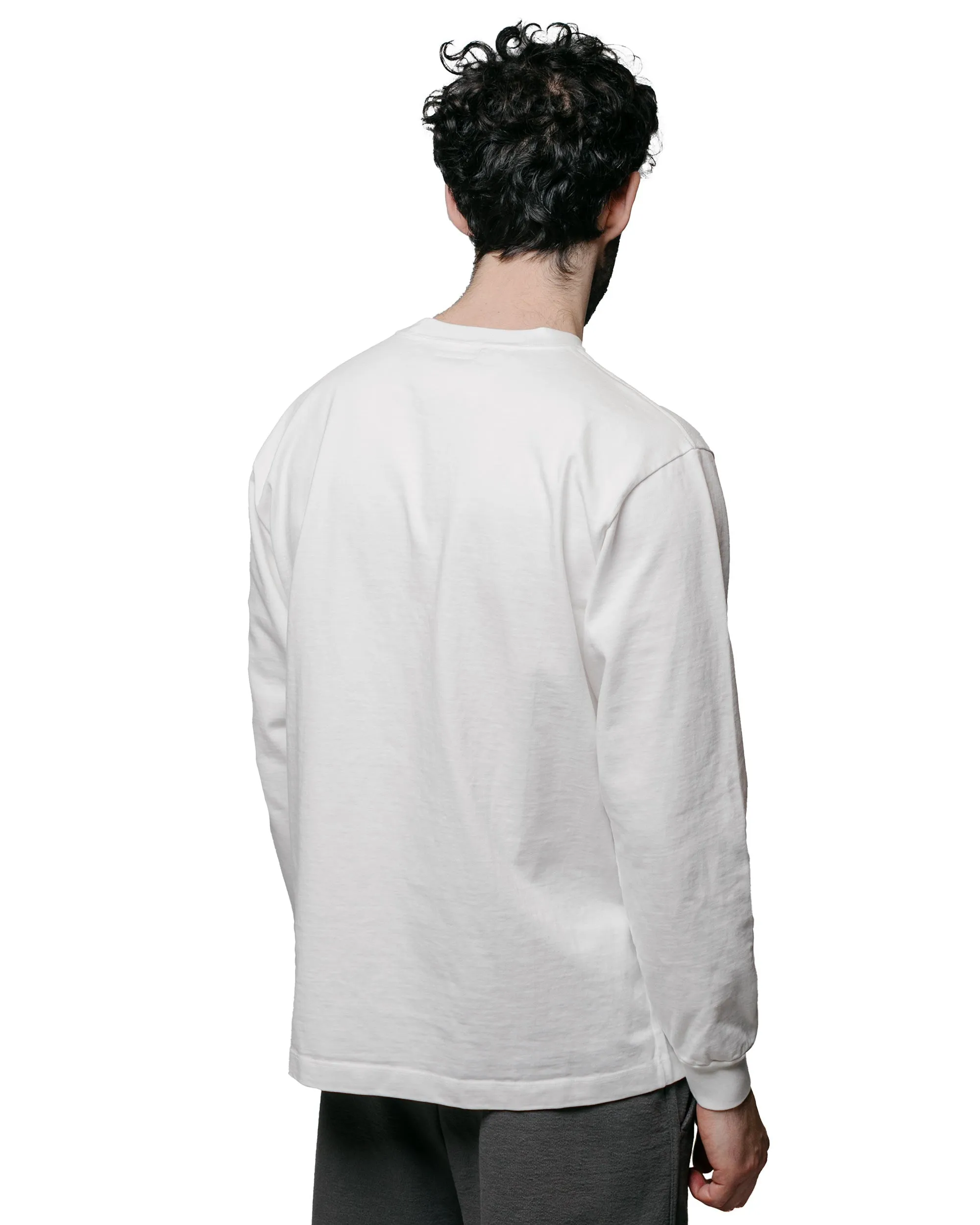 Lady White Co. L/S Rugby T-Shirt White sold by Lost & Found product image thumbnail 3