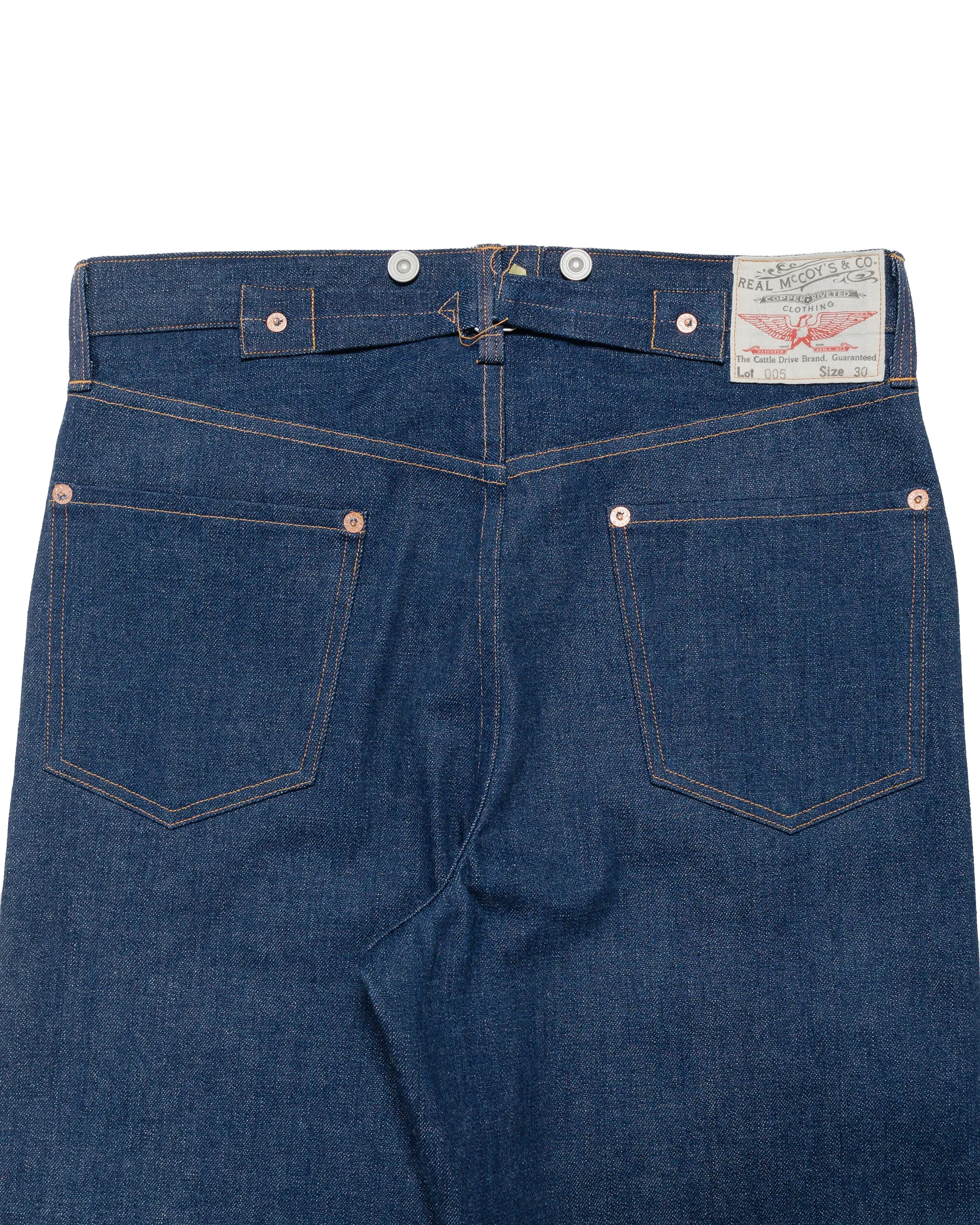 The Real McCoy's MP24102 The Real McCoy's Lot.005 Indigo sold by Lost & Found product image thumbnail 5