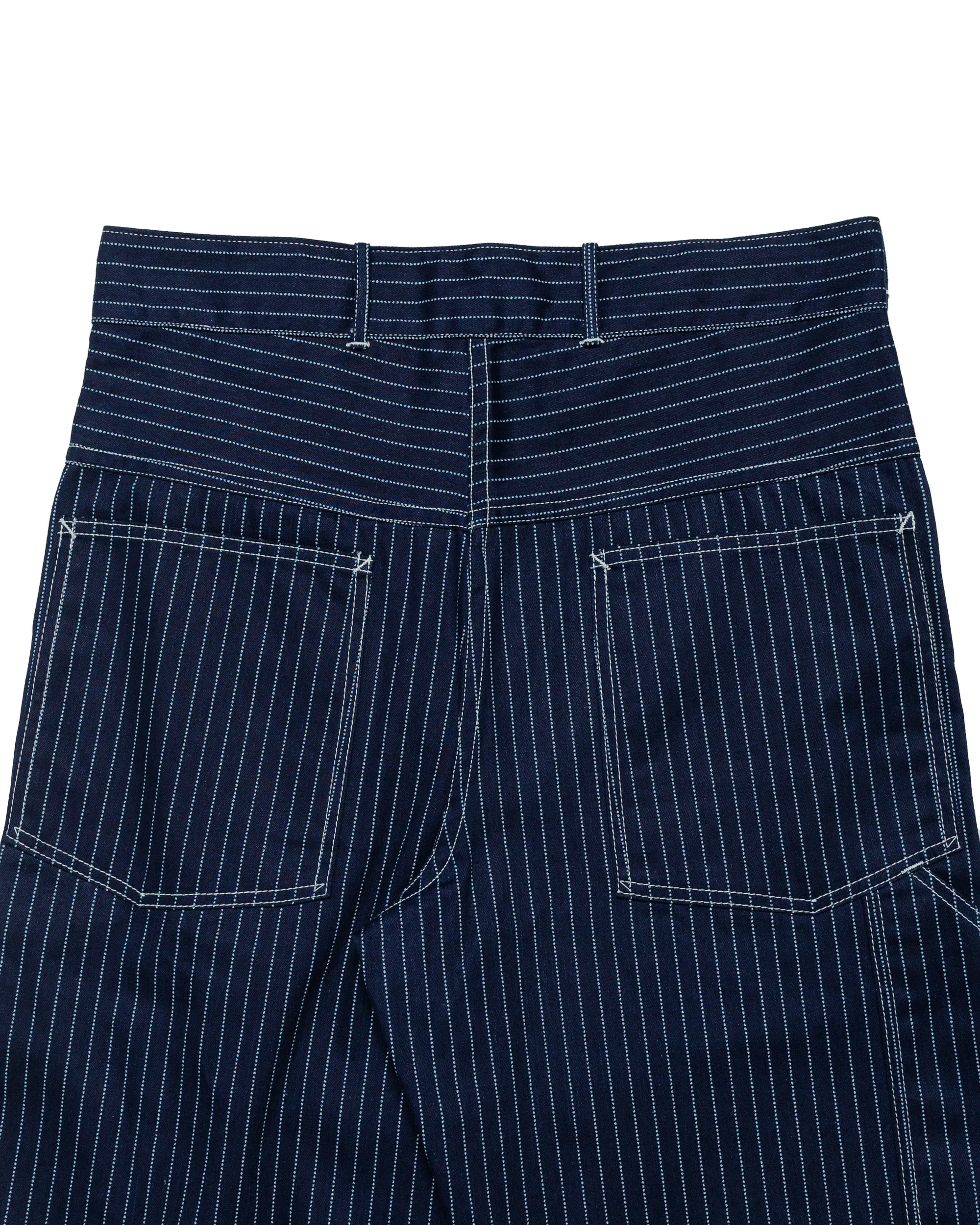 The Real McCoy's MP24007 Wabash Work Trousers Indigo sold by Lost & Found product image thumbnail 5
