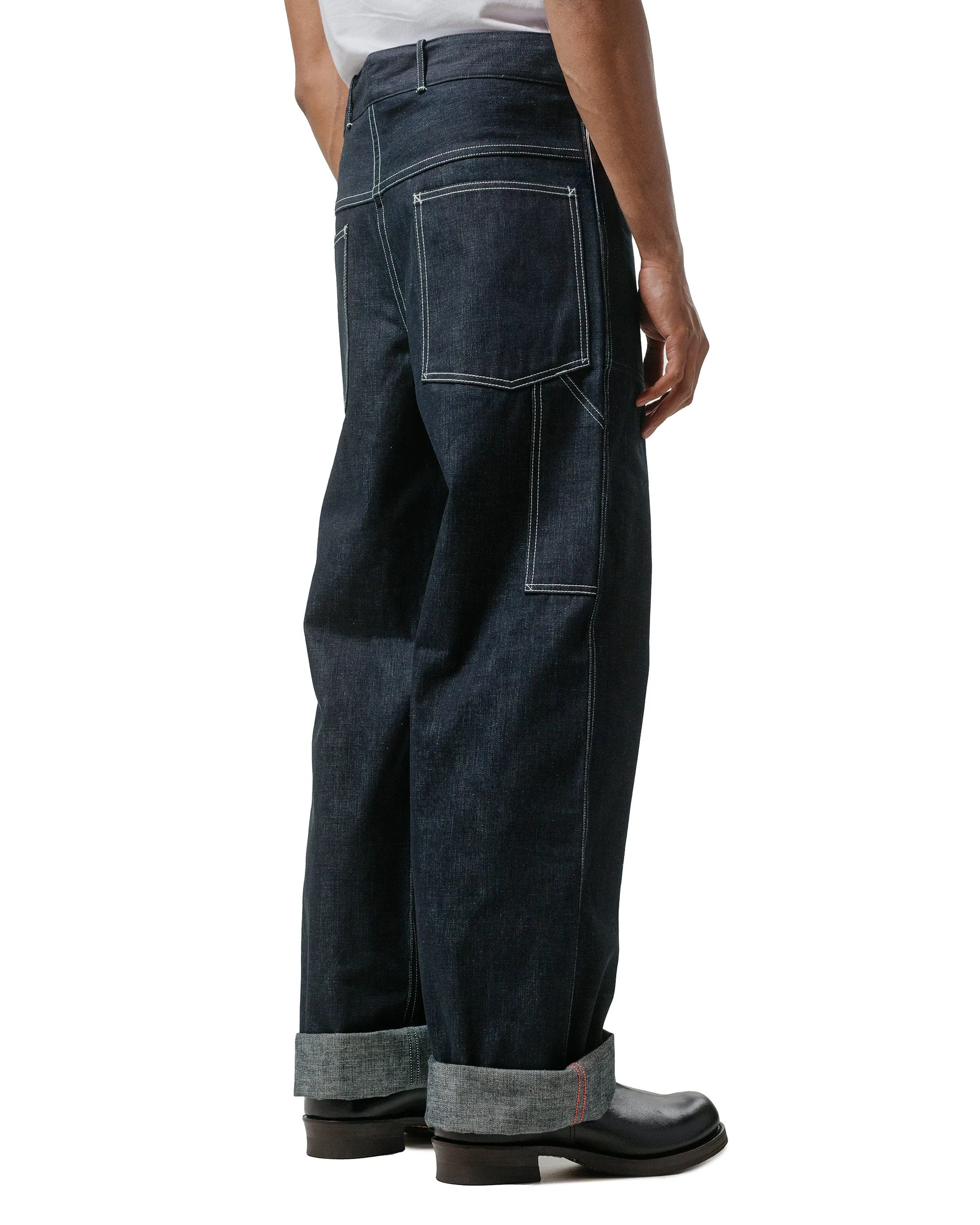 The Real McCoy's MP24005 WWII Denim Work Trousers Indigo sold by Lost & Found product image thumbnail 3