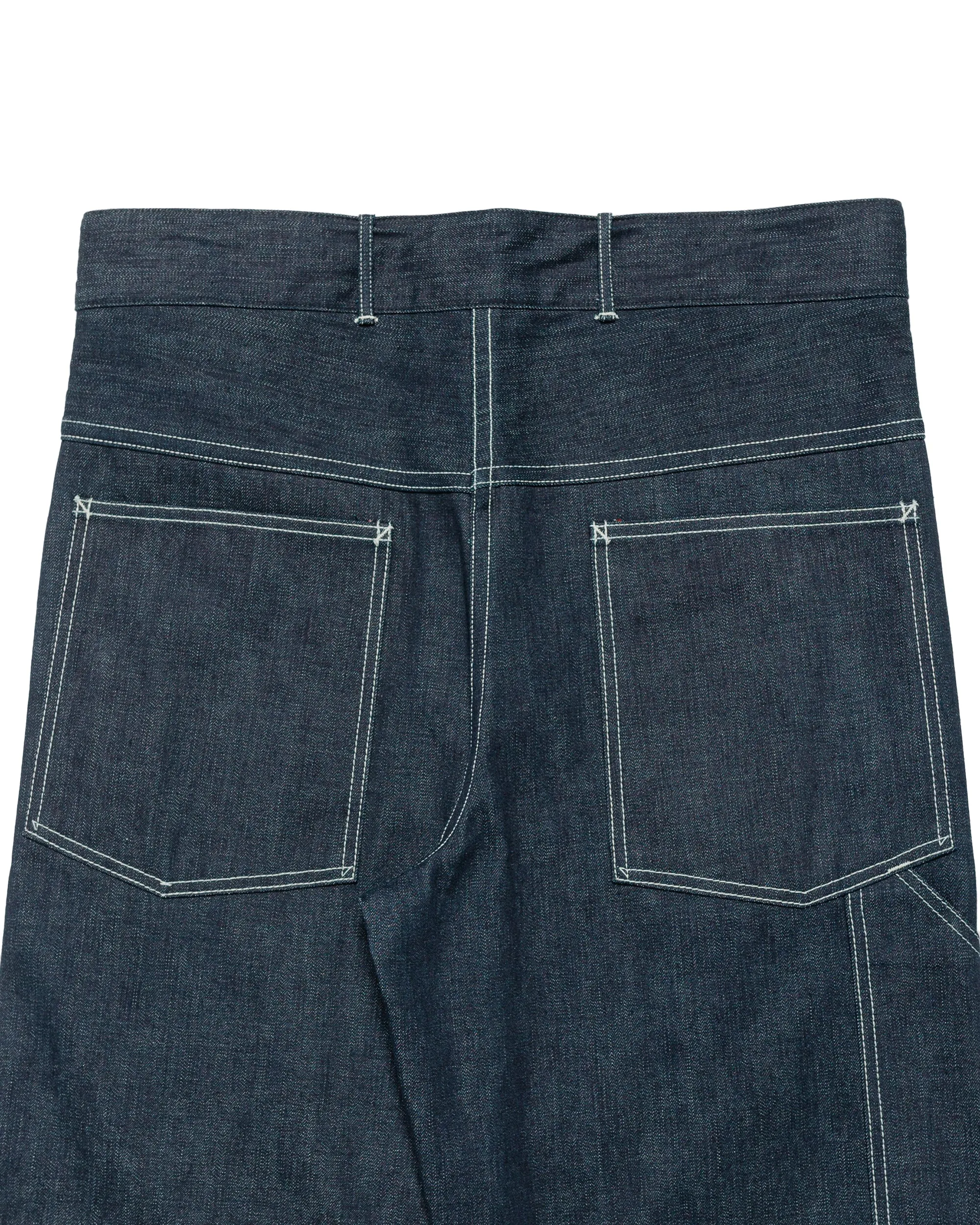 The Real McCoy's MP24005 WWII Denim Work Trousers Indigo sold by Lost & Found product image thumbnail 5