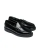 James Coward Sanders Peaceful Beef Roll Loafer Black Bookbinder Leather sold by Lost & Found