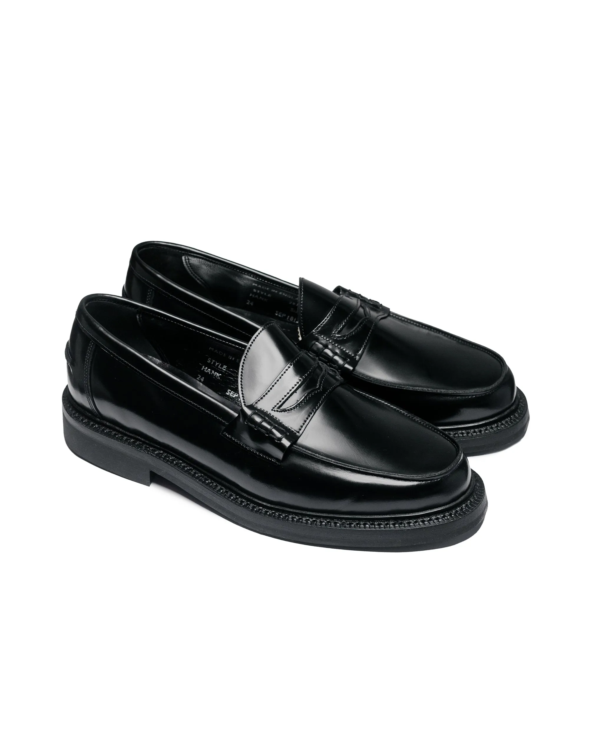 James Coward Sanders Peaceful Beef Roll Loafer Black Bookbinder Leather sold by Lost & Found product image thumbnail 2