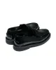 James Coward Sanders Peaceful Beef Roll Loafer Black Bookbinder Leather sold by Lost & Found