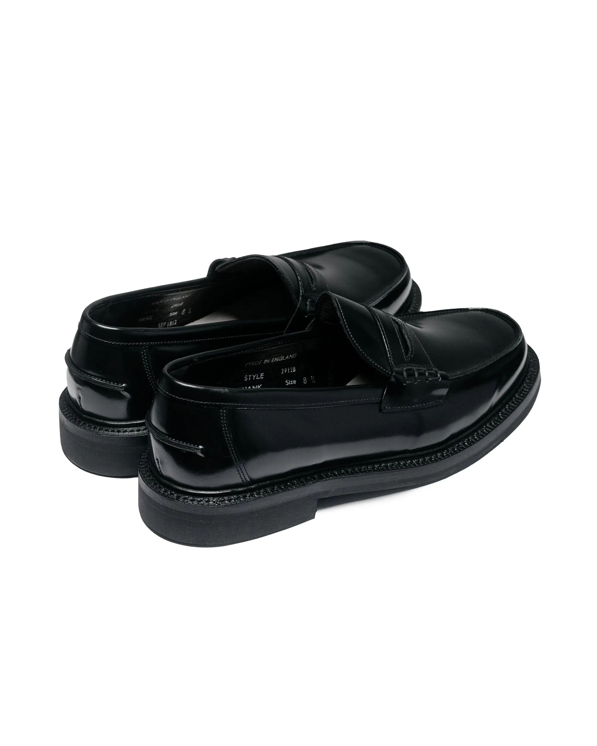 James Coward Sanders Peaceful Beef Roll Loafer Black Bookbinder Leather sold by Lost & Found product image thumbnail 3