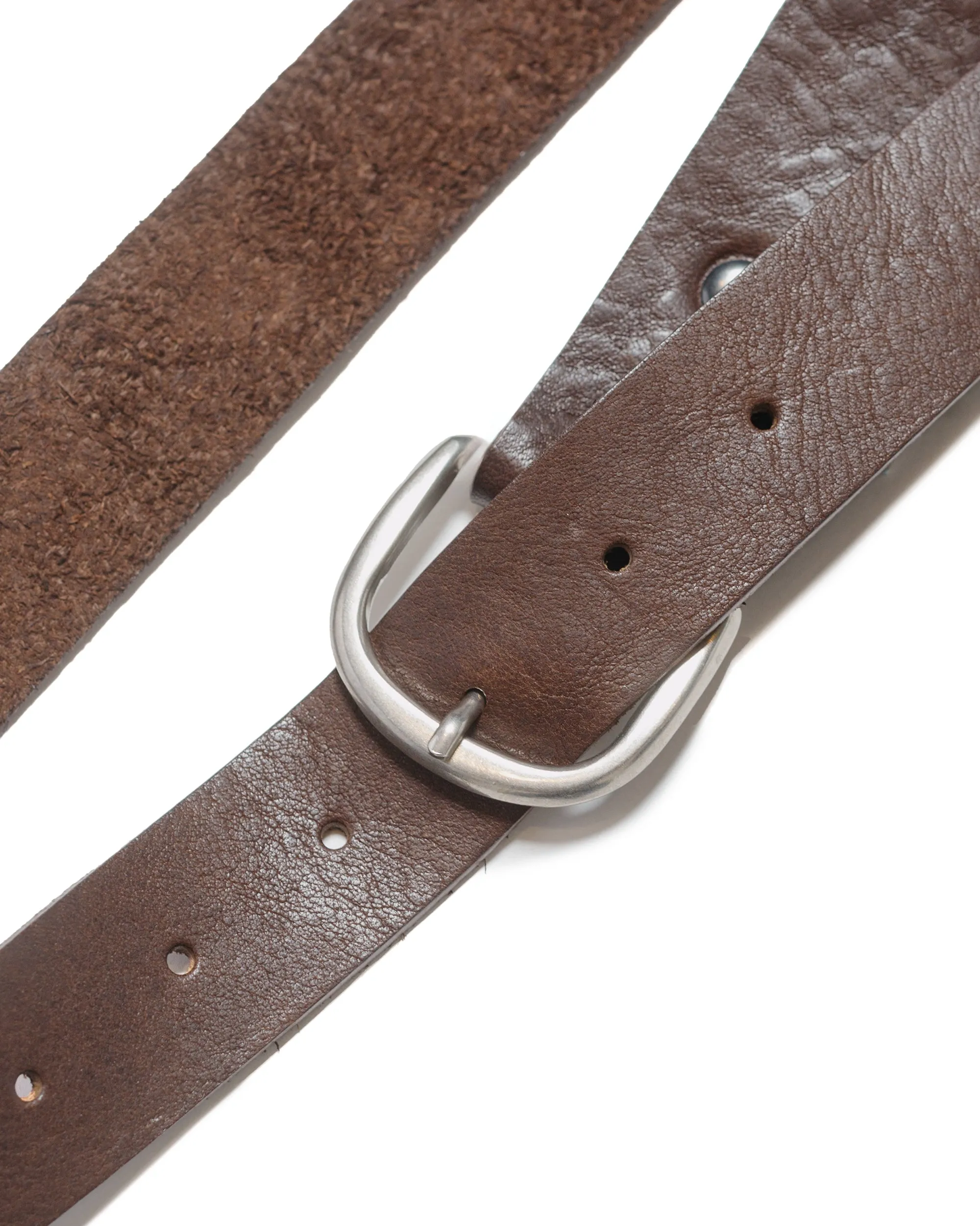 The Real McCoy’s MA23018 Joe McCoy Narrow Width Belt Brown sold by Lost & Found product image thumbnail 2