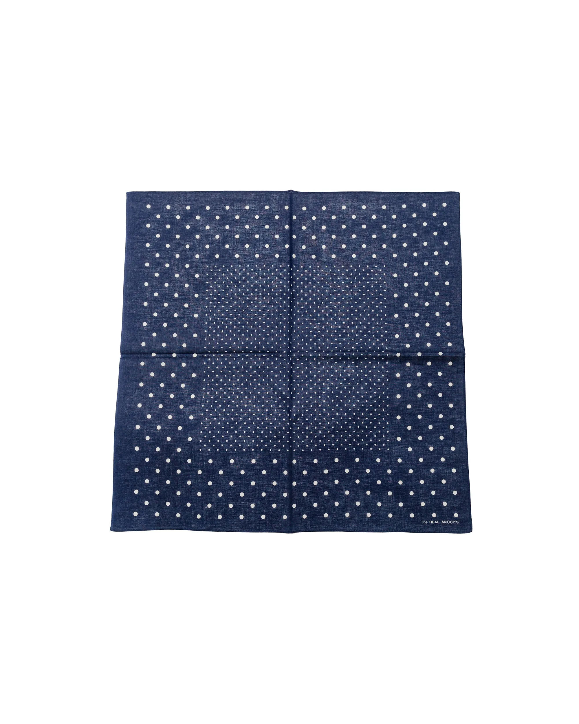 The Real McCoy’s MA22015 Bandana 'Dot' Navy sold by Lost & Found