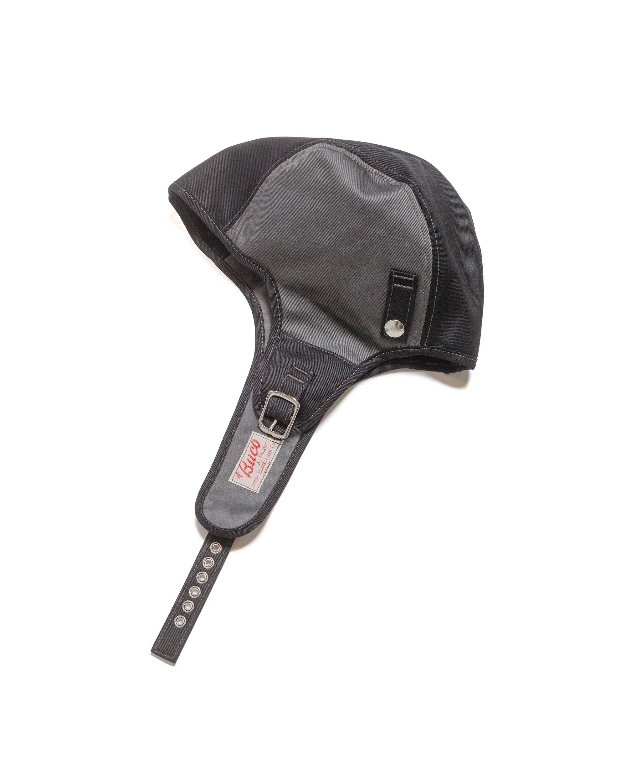 The Real McCoy's BA24002 Buco Cotton-Twill Rider's Helmet Black sold by Lost & Found product image thumbnail 2