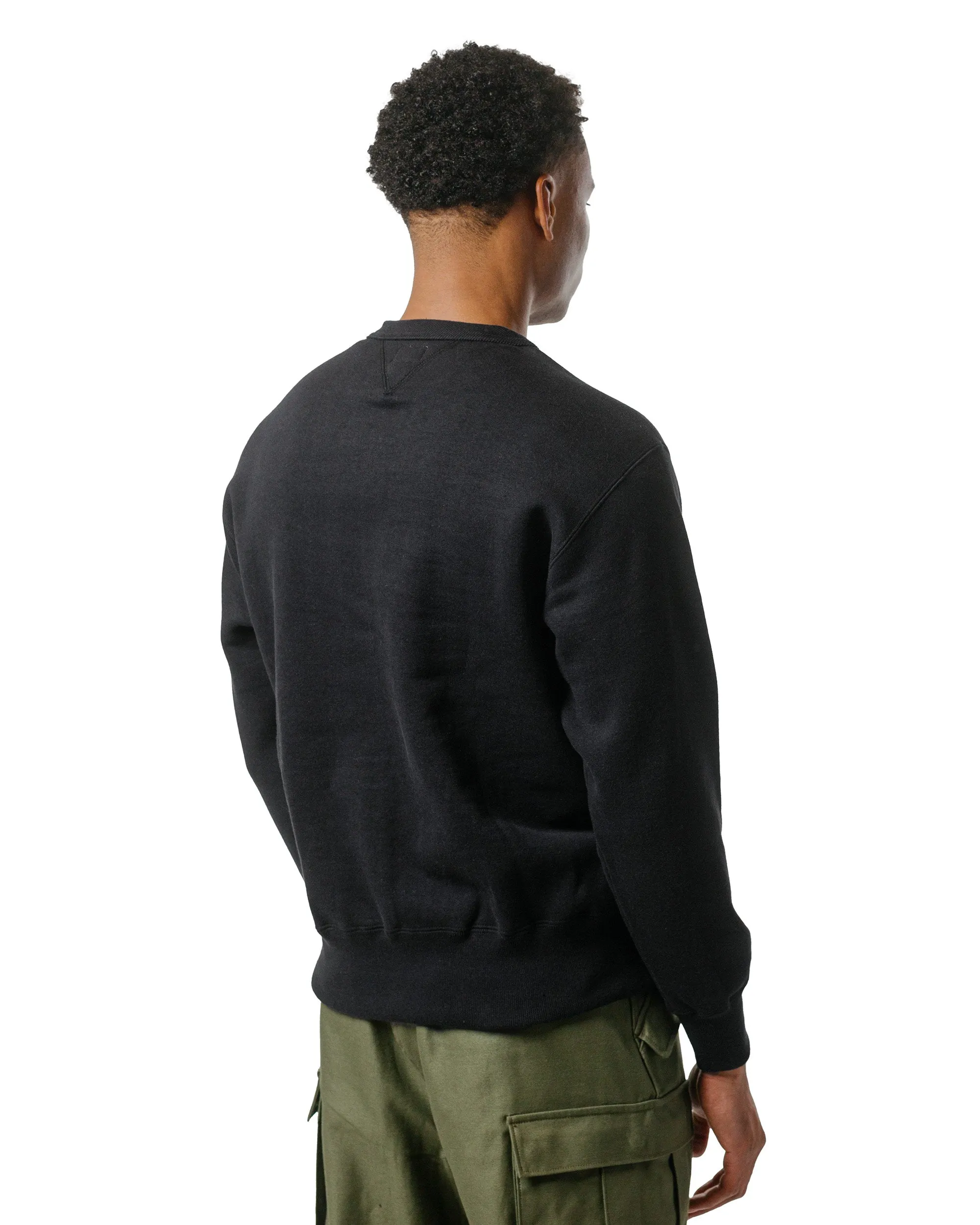 The Real McCoy’s MC24125 Loopwheel Sweatshirt / Penguin Black sold by Lost & Found product image thumbnail 3