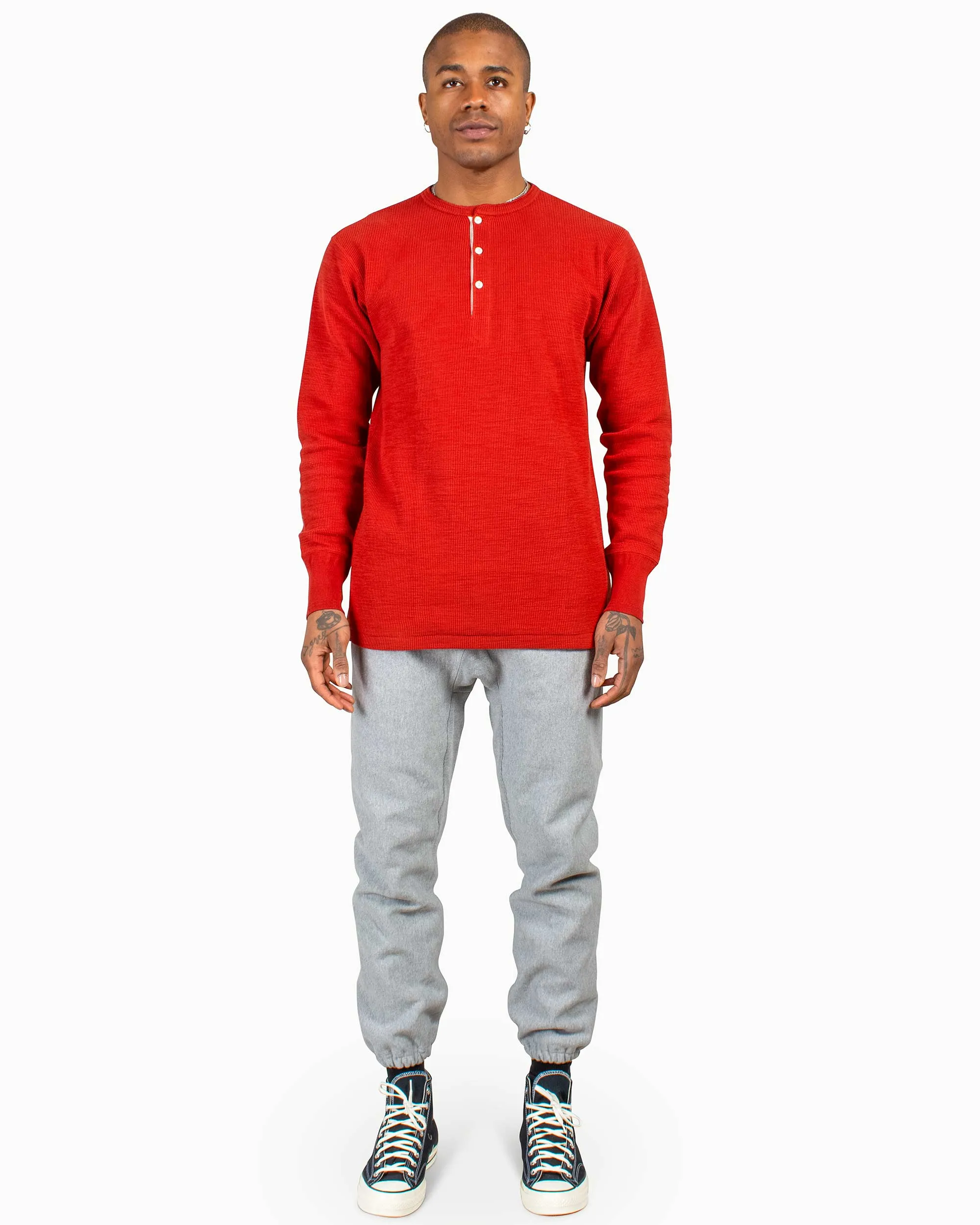 The Real McCoy's MC20115 Heavyweight Sweatpants Medium Grey sold by Lost & Found product image thumbnail 2