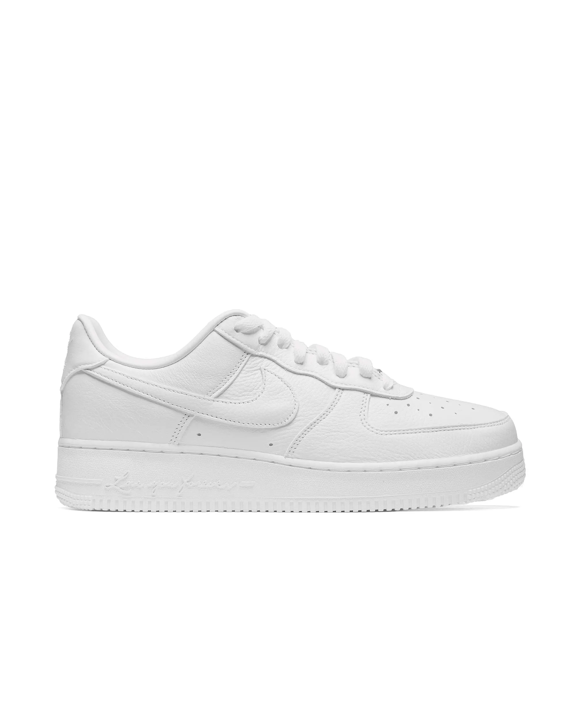 Nike NOCTA Air Force 1 White/White sold by Lost & Found