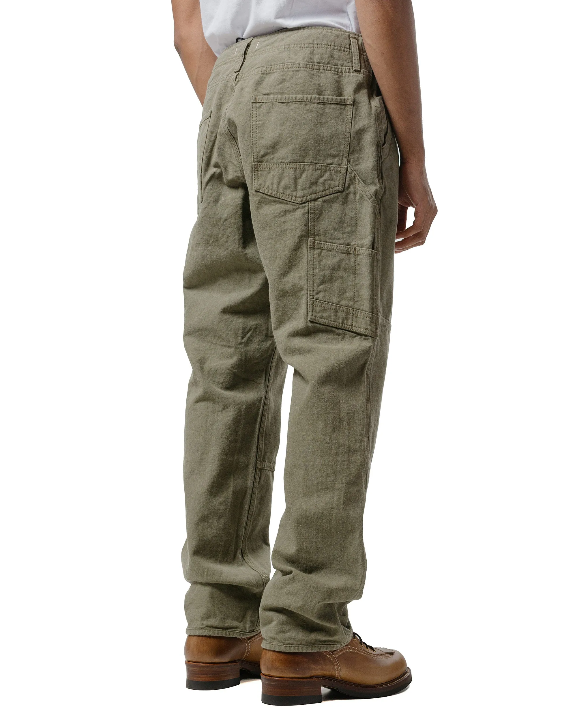 nonnative Worker Trousers Cotton Oxford Sulfur Dye Khaki sold by Lost & Found product image thumbnail 4