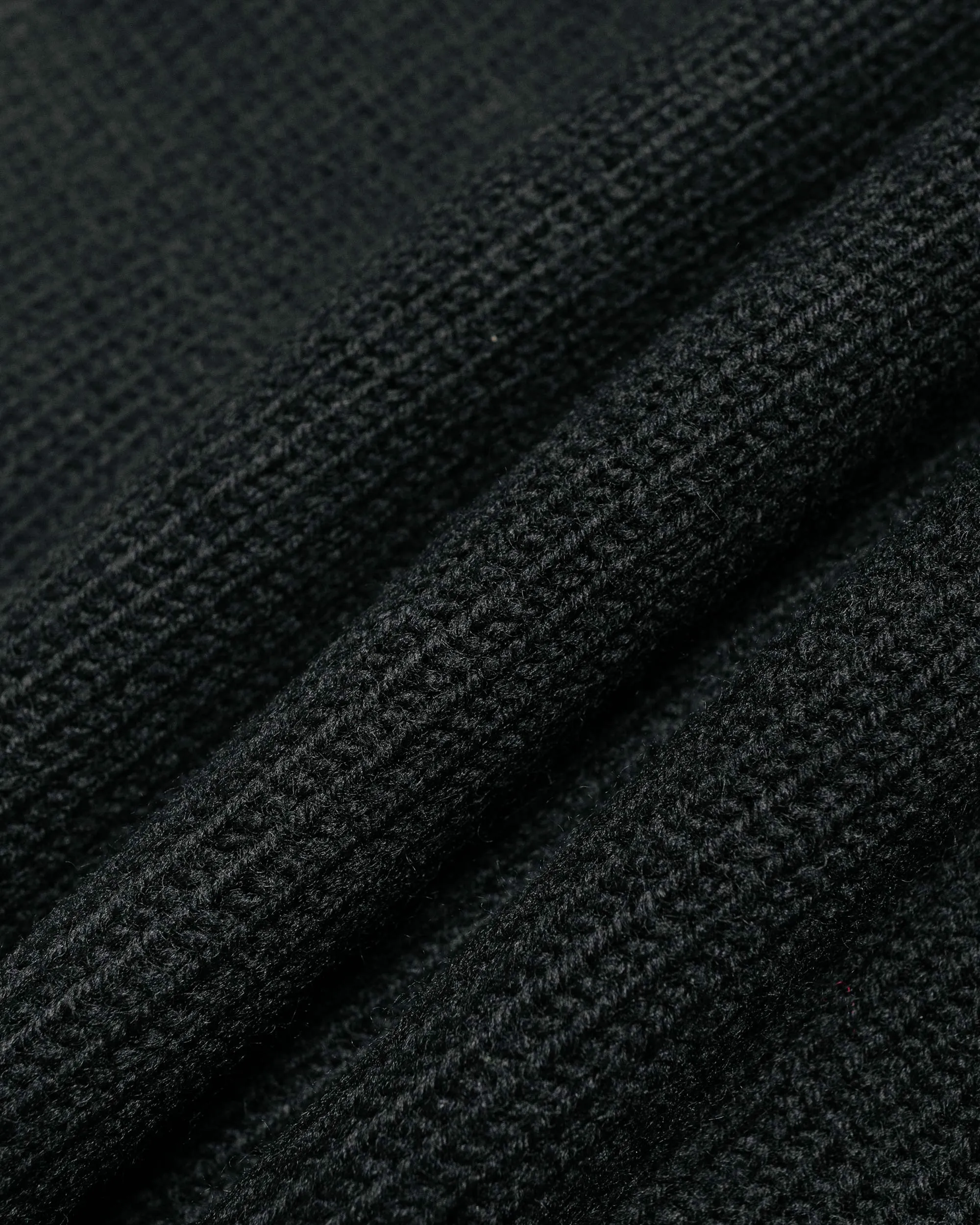 nonnative Adventurer Roll Neck Sweater Wool Yarn Black sold by Lost & Found product image thumbnail 5