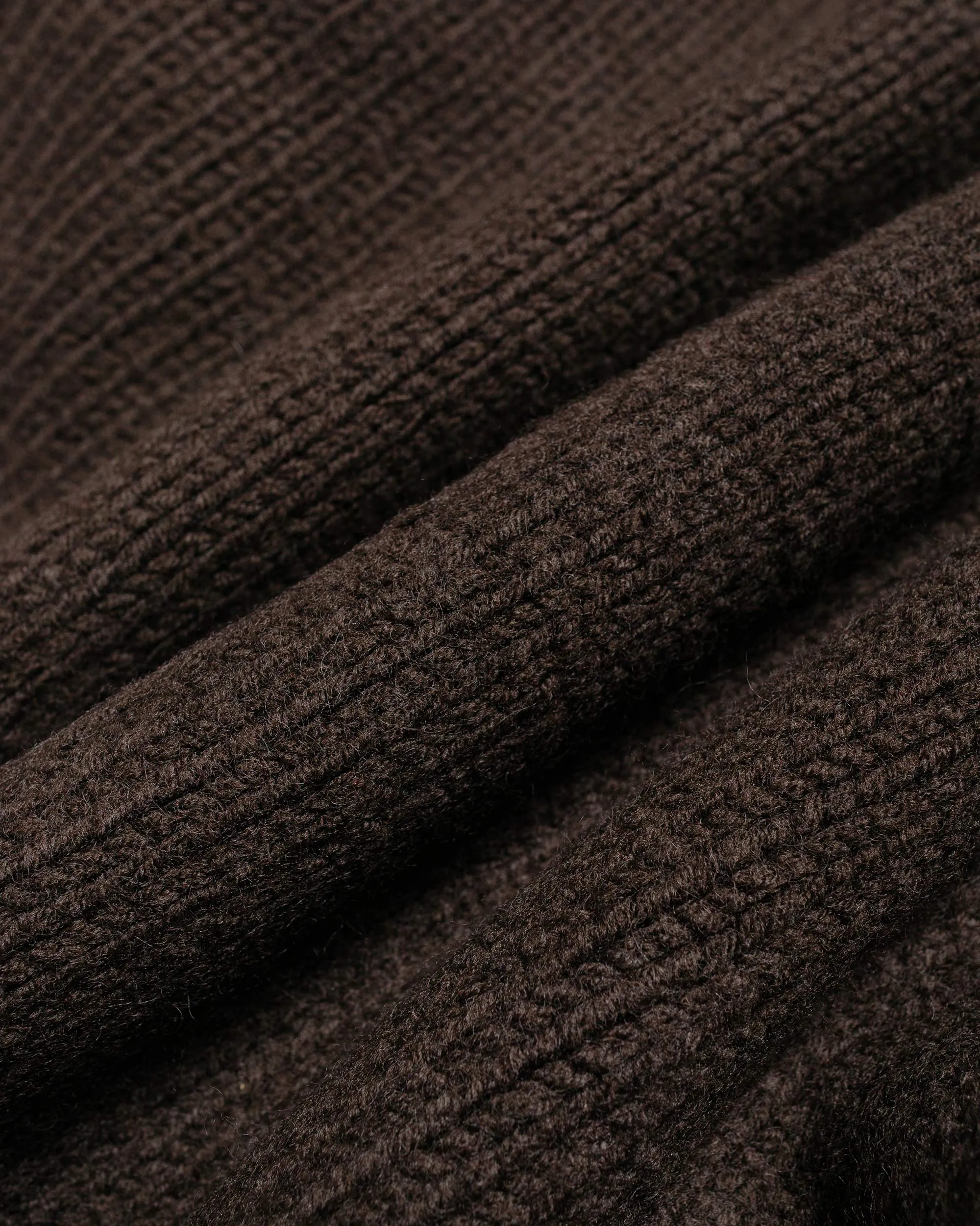nonnative Adventurer Hand-Knit Cowichan Sweater Wool Yarn Brown sold by Lost & Found product image thumbnail 5