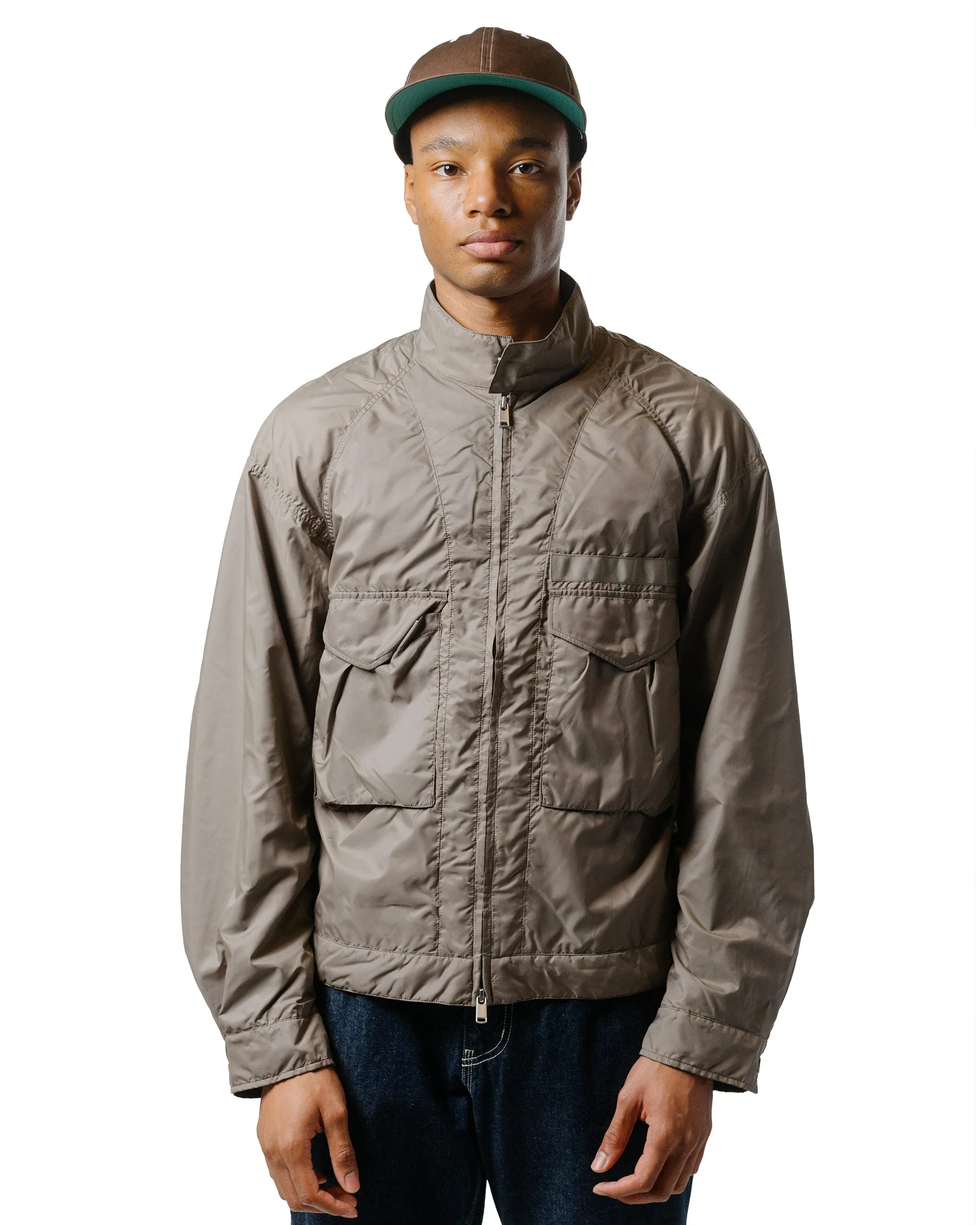 nonnative Trooper Short Jacket Poly Taffeta Gore-Tex Windstopper Khaki sold by Lost & Found product image thumbnail 2