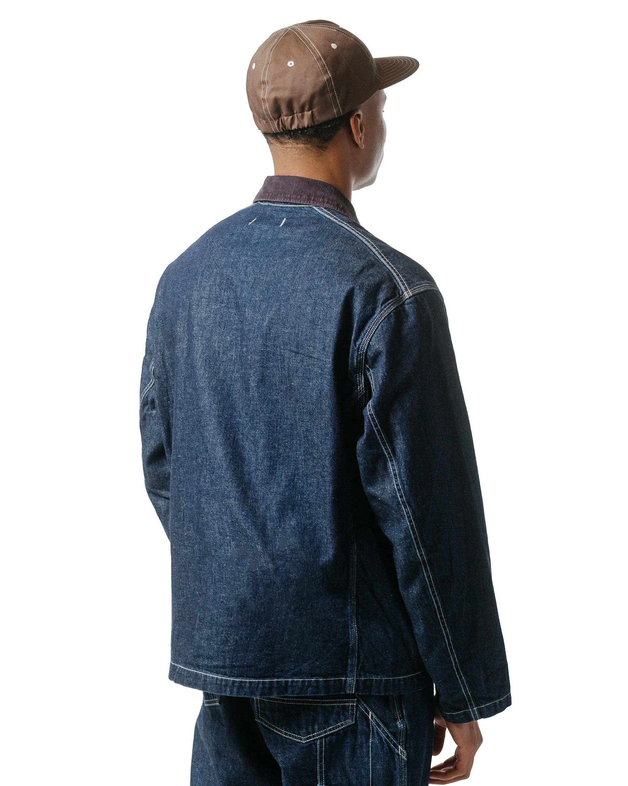 nonnative Worker Jacket Cotton 10oz Denim RW Indigo sold by Lost & Found product image thumbnail 3