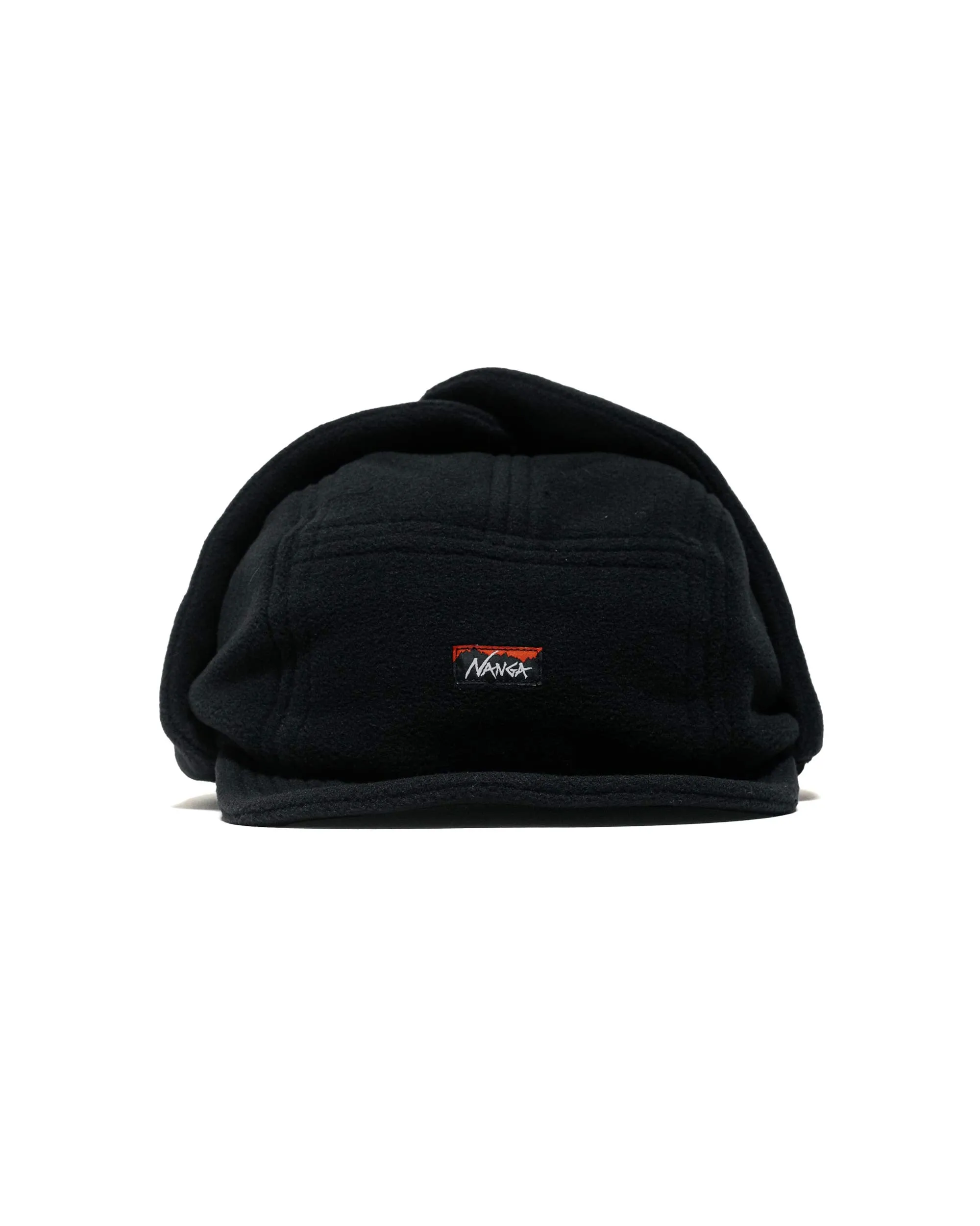 Nanga Polartec Ear Flap Cap Black sold by Lost & Found
