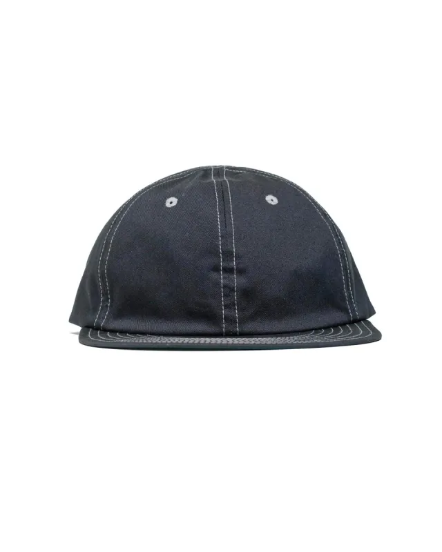 Found Feather Classic 6 Panel Cap Cotton Chino Slate Blue sold by Lost & Found