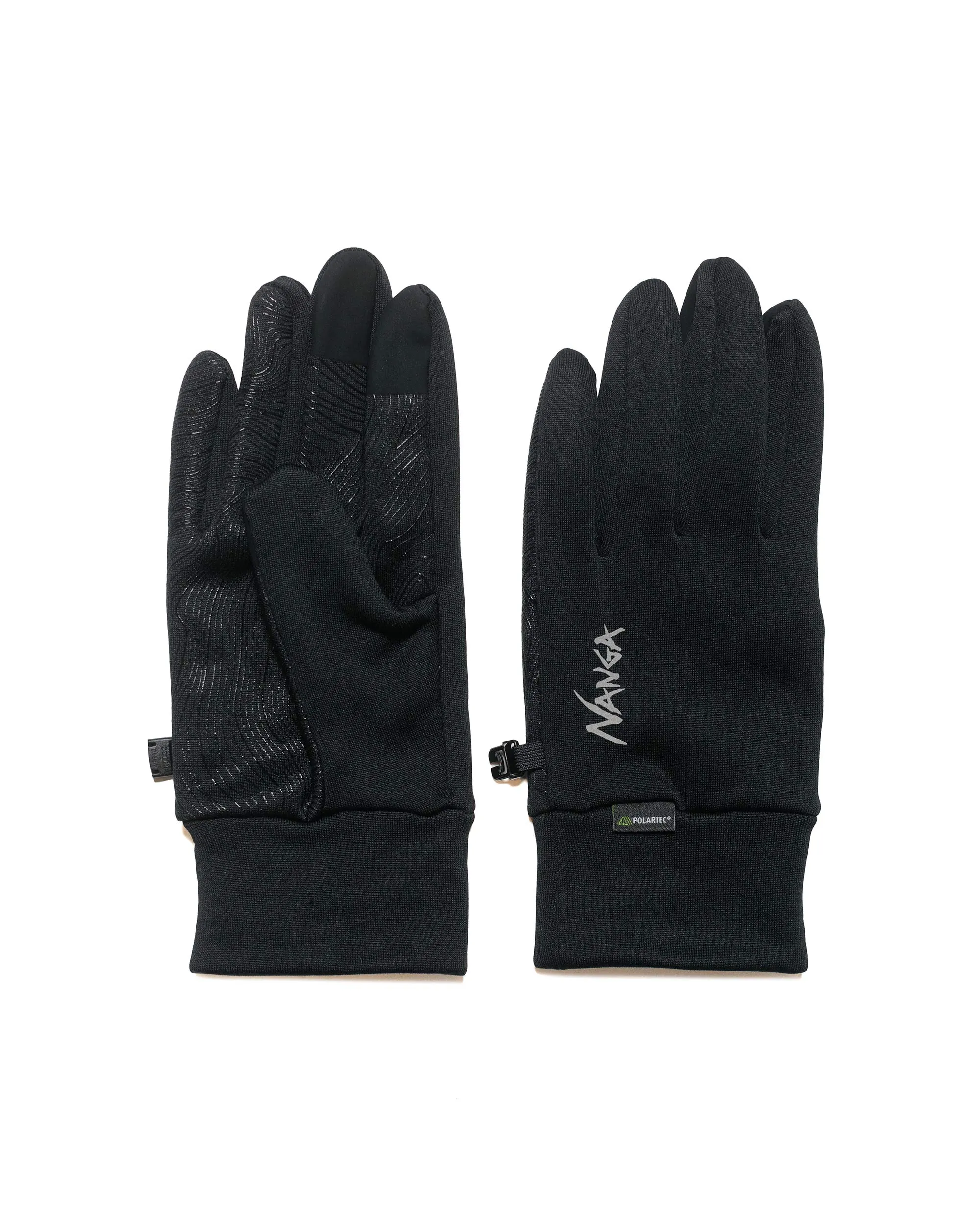 Nanga Polartec Power Stretch Gloves Black sold by Lost & Found