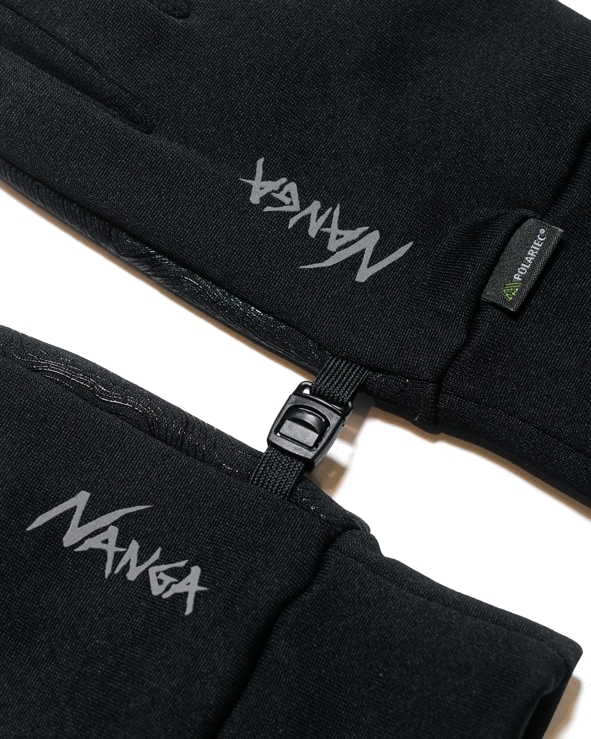 Nanga Polartec Power Stretch Gloves Black sold by Lost & Found product image thumbnail 2