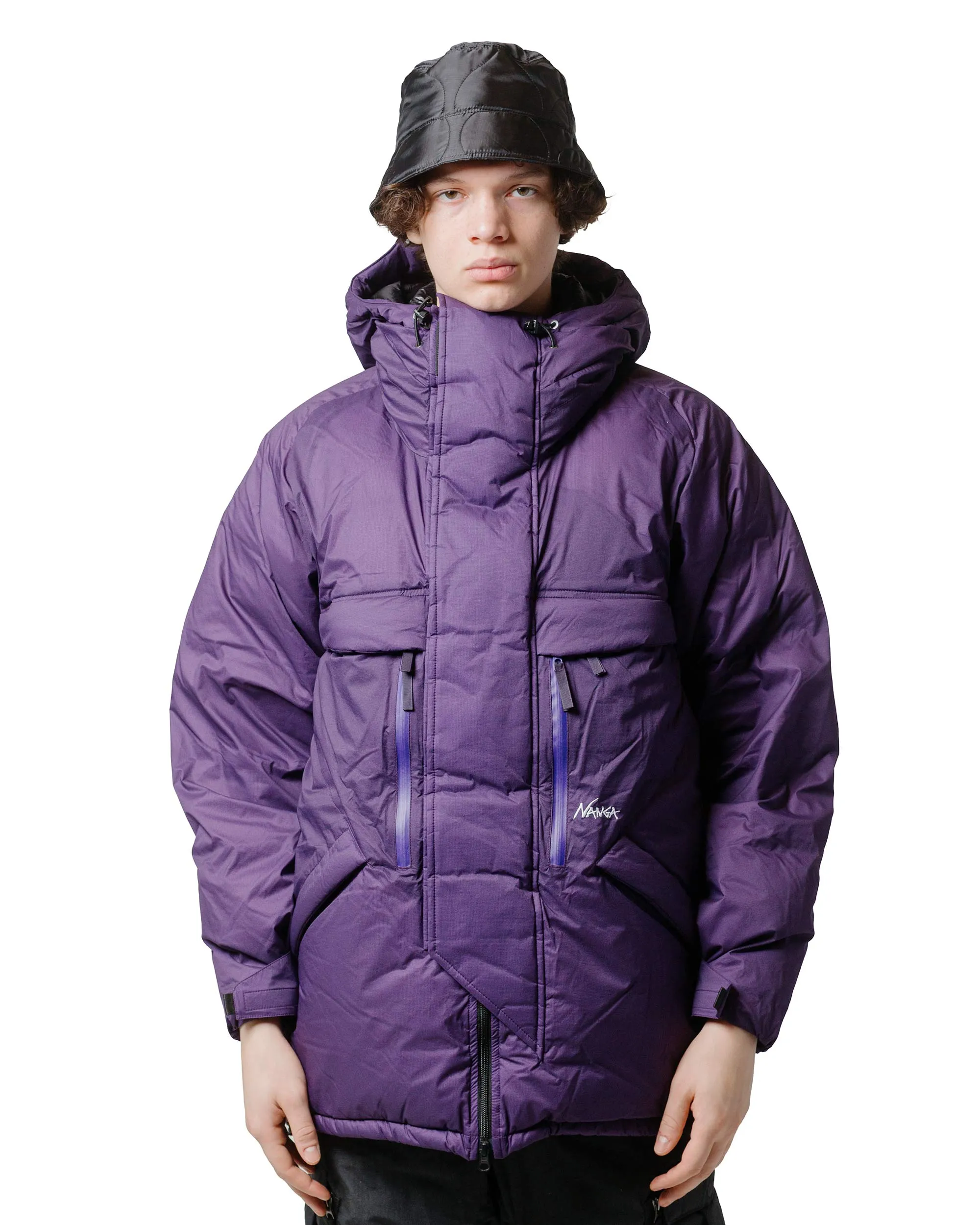 Nanga Mountain Belay Coat Purple sold by Lost & Found product image thumbnail 2