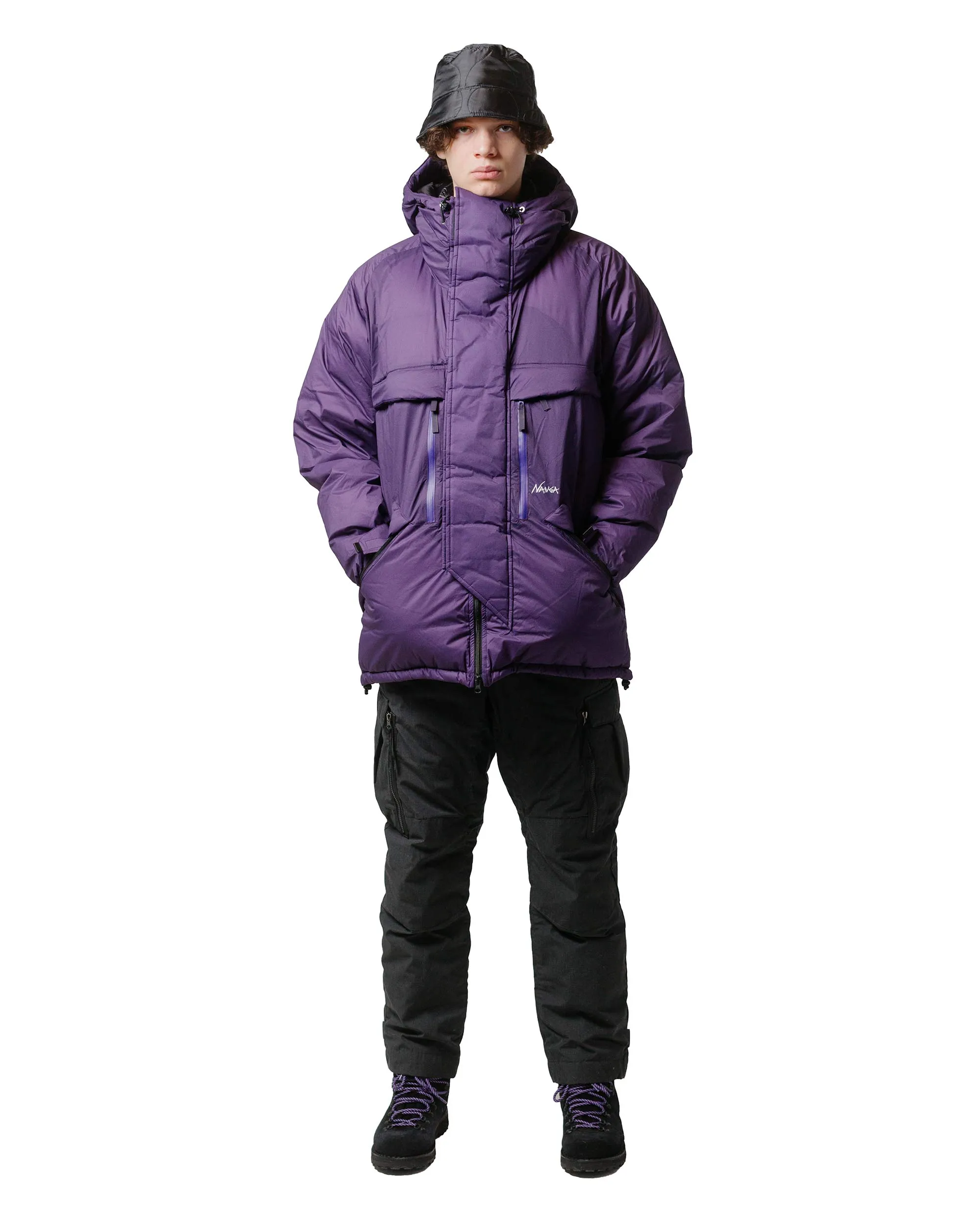 Nanga Mountain Belay Coat Purple sold by Lost & Found product image thumbnail 4