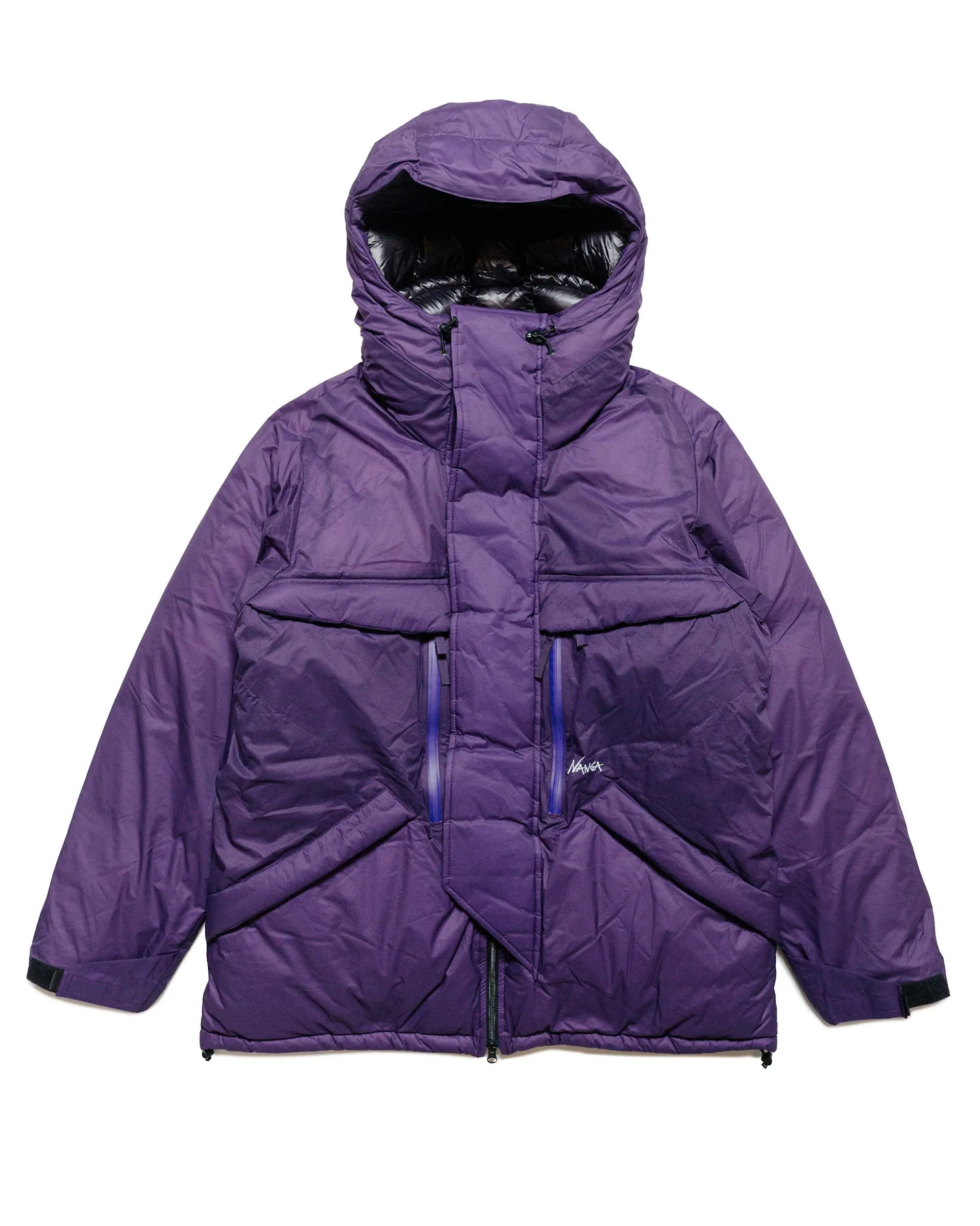 Nanga Mountain Belay Coat Purple sold by Lost & Found