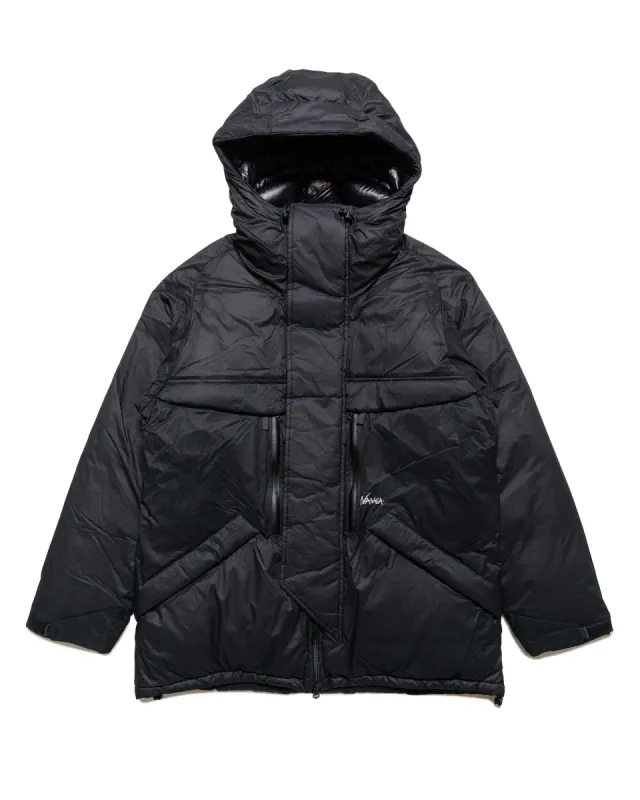 Nanga Mountain Belay Coat Black sold by Lost & Found