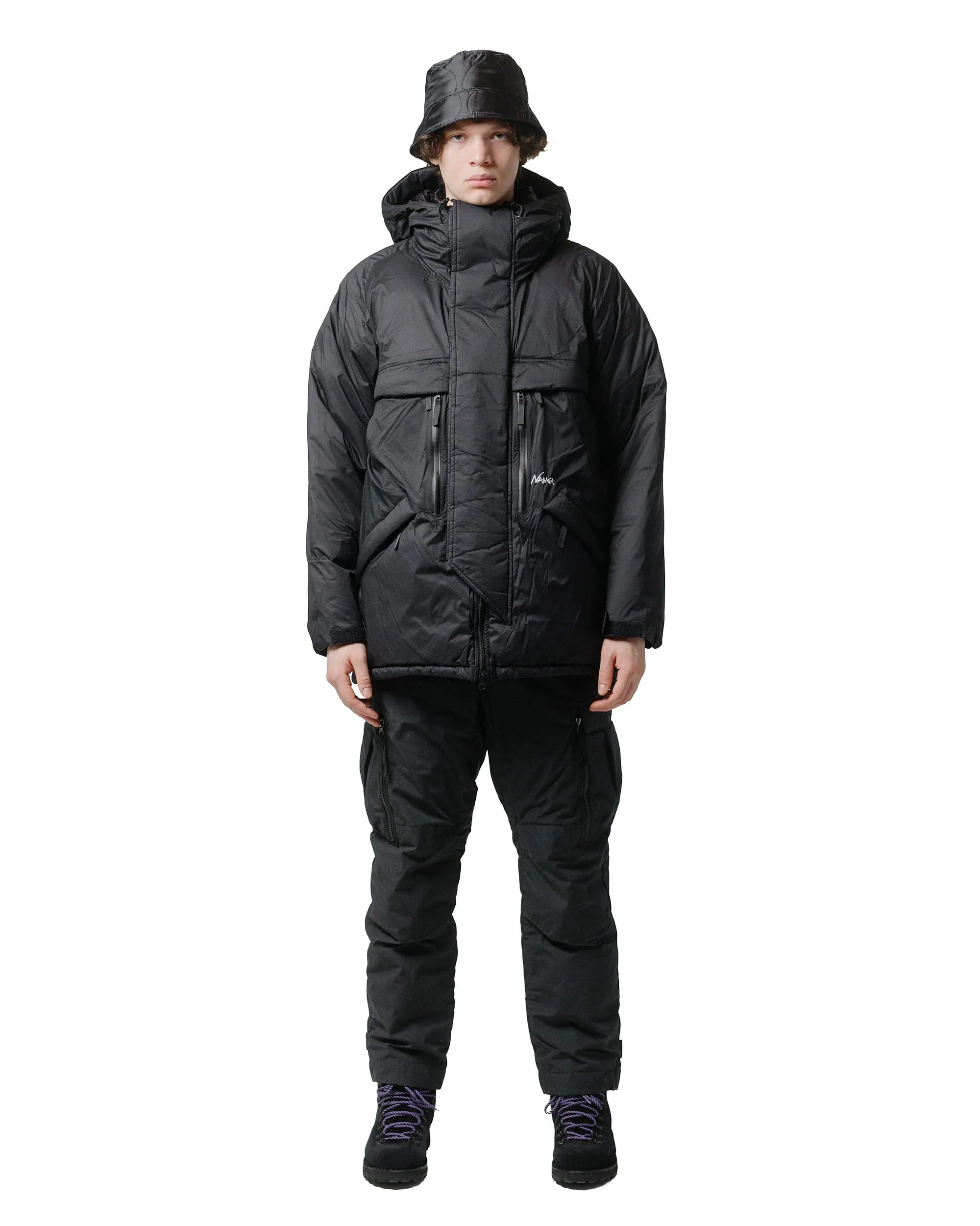 Nanga Mountain Belay Coat Black sold by Lost & Found product image thumbnail 4