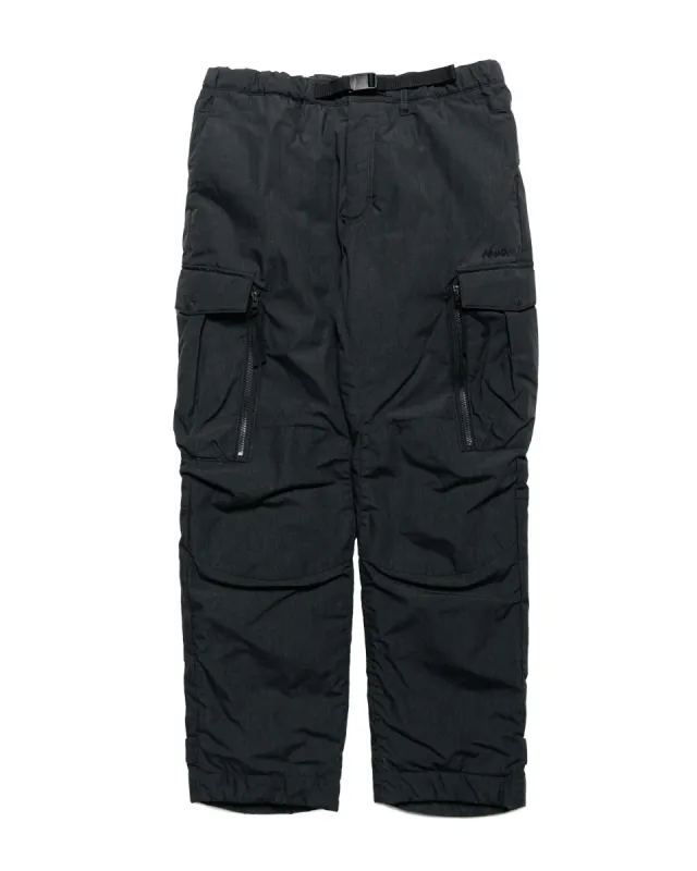 Nanga Hinoc Down Pants Charcoal made by Nanga