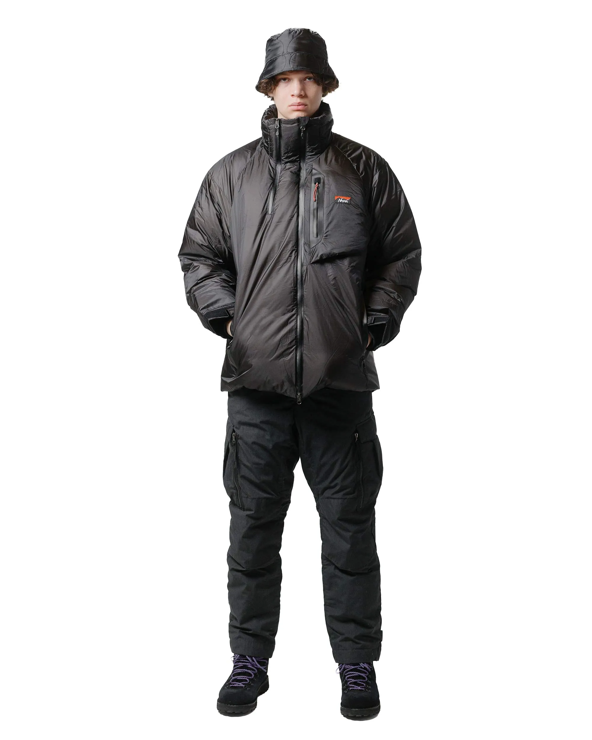 Nanga Aurora Tex Light Stand Collar Down Jacket Mikami Black sold by Lost & Found product image thumbnail 4