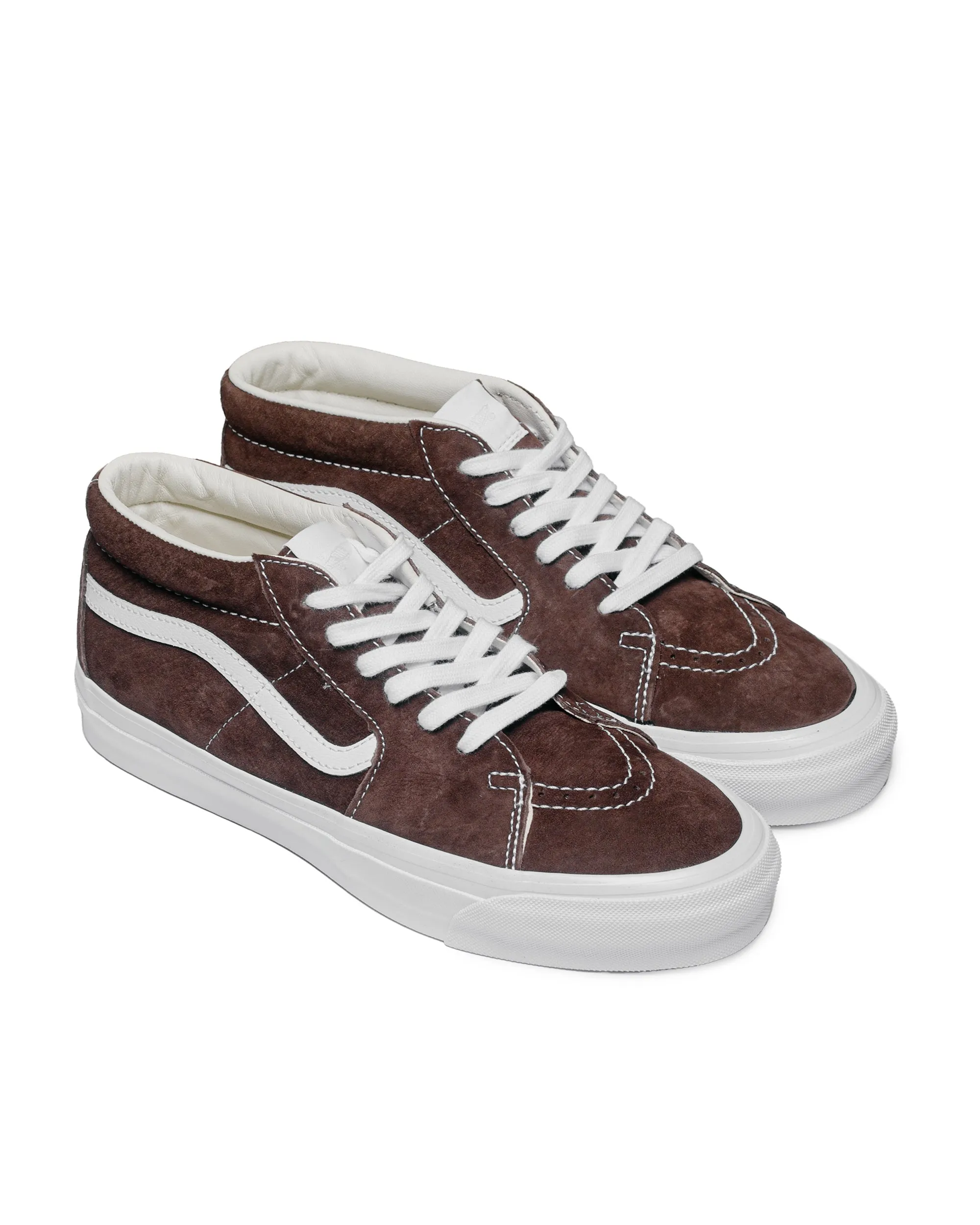 Vans LX Sk8-Mid Reissue 83 Pig Suede Potting Soil sold by Lost & Found product image thumbnail 2