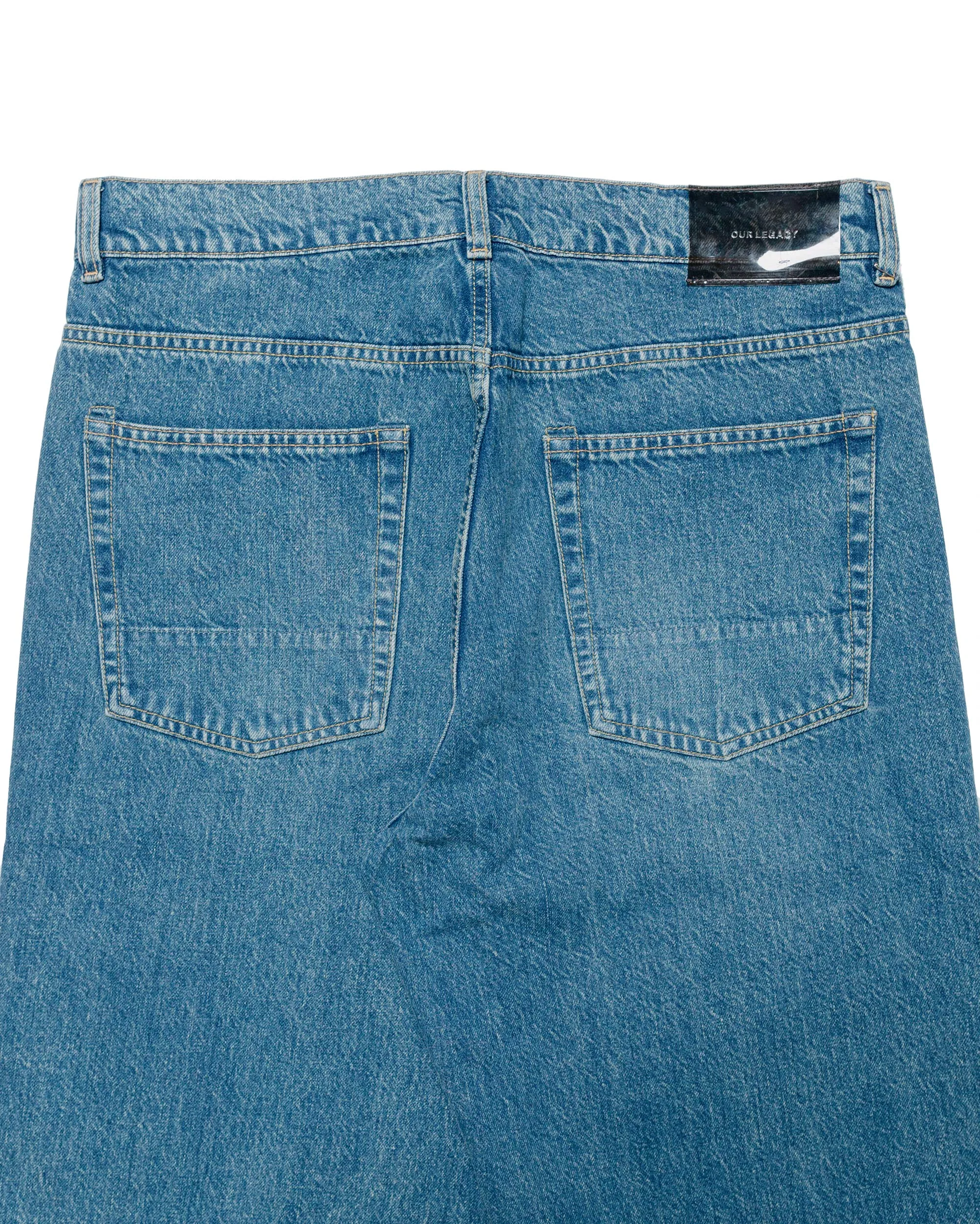 Our Legacy Third Cut Blue Tech Wash Denim sold by Lost & Found product image thumbnail 5