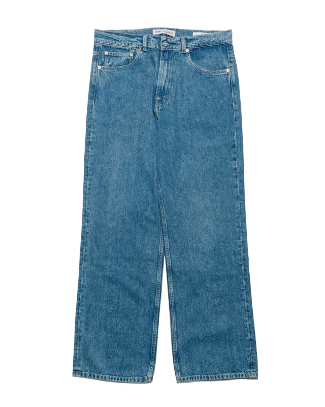 Our Legacy Third Cut Blue Tech Wash Denim sold by Lost & Found