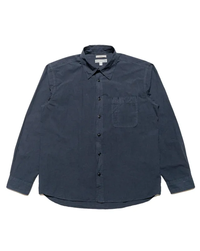 Merz B. Schwanen SHIRT01 Unisex Cotton Poplin Shirt Charcoal sold by Lost & Found