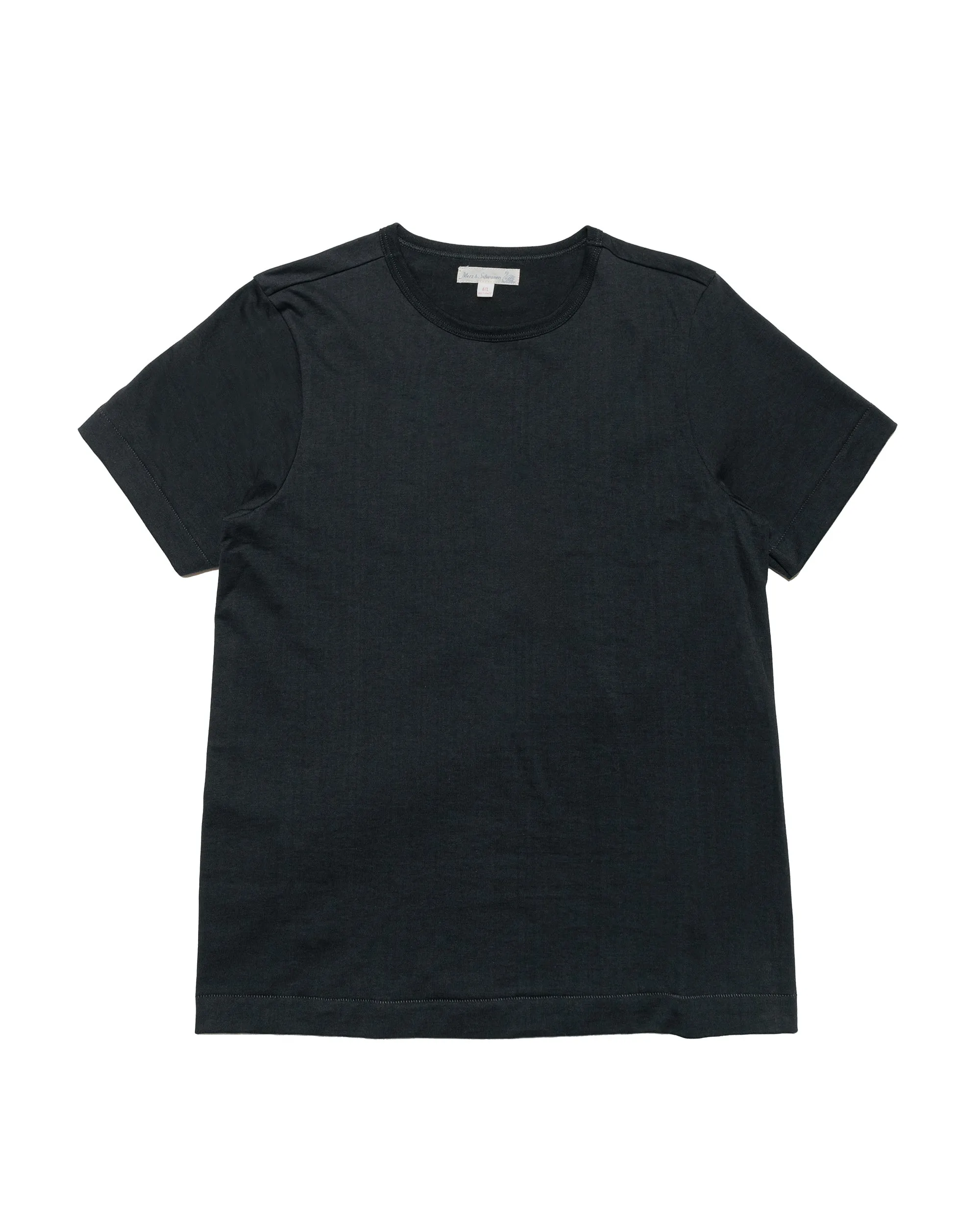 Merz B. Schwanen 215 Loopwheeled T-Shirt Charcoal sold by Lost & Found
