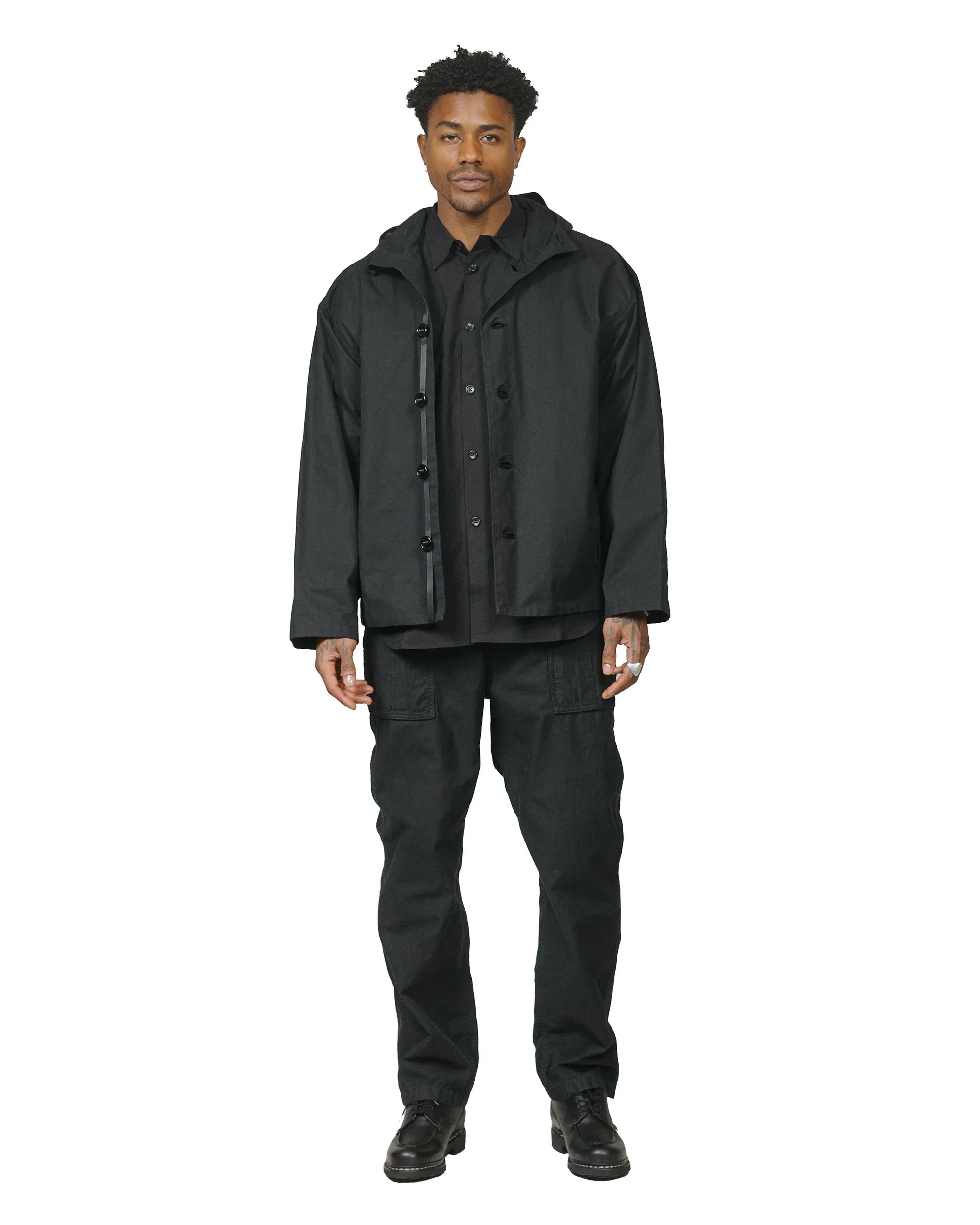 MAN-TLE R0S8 'Weather Shirt' Black Weather sold by Lost & Found product image thumbnail 4