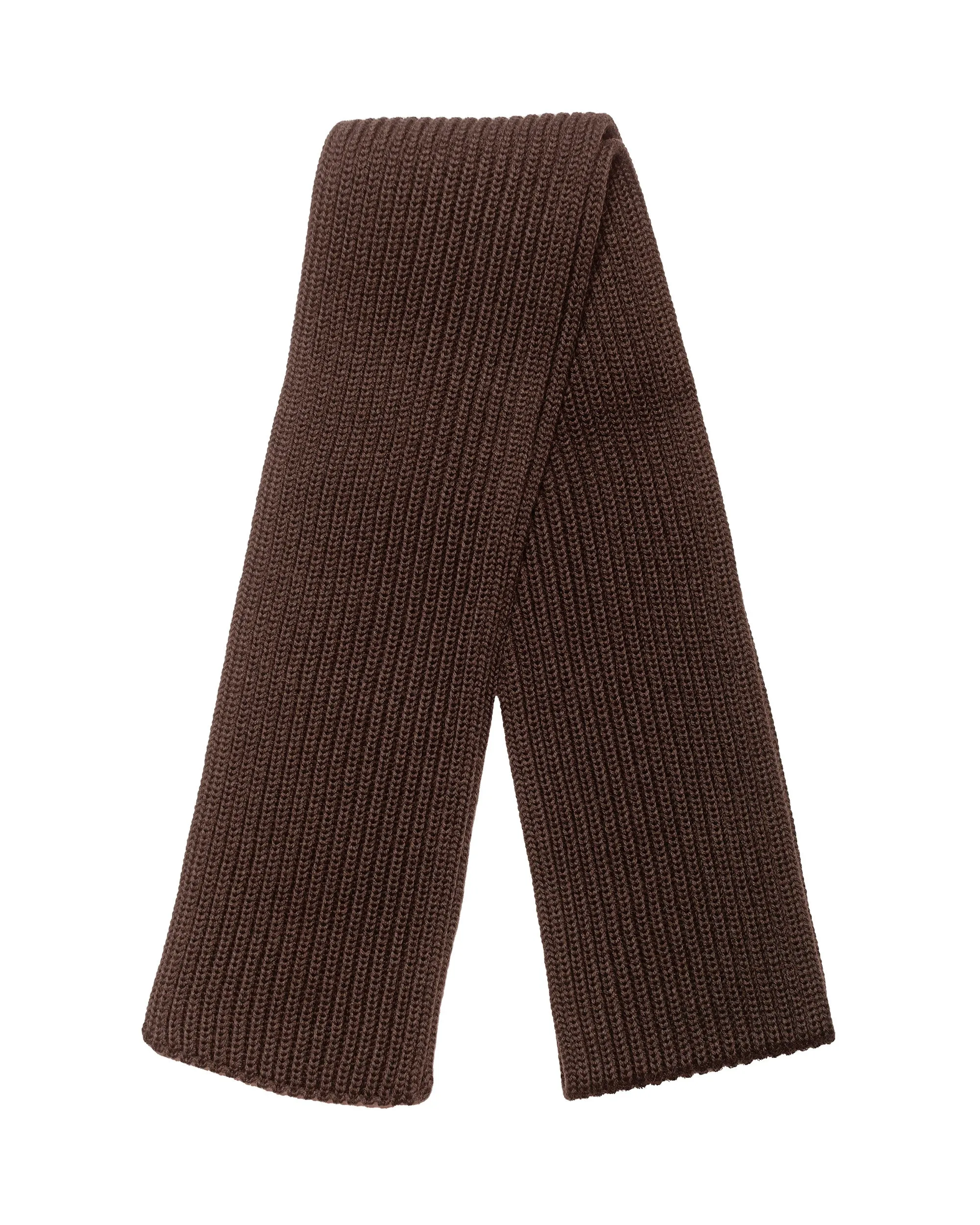 Andersen-Andersen Short Scarf Natural Brown sold by Lost & Found