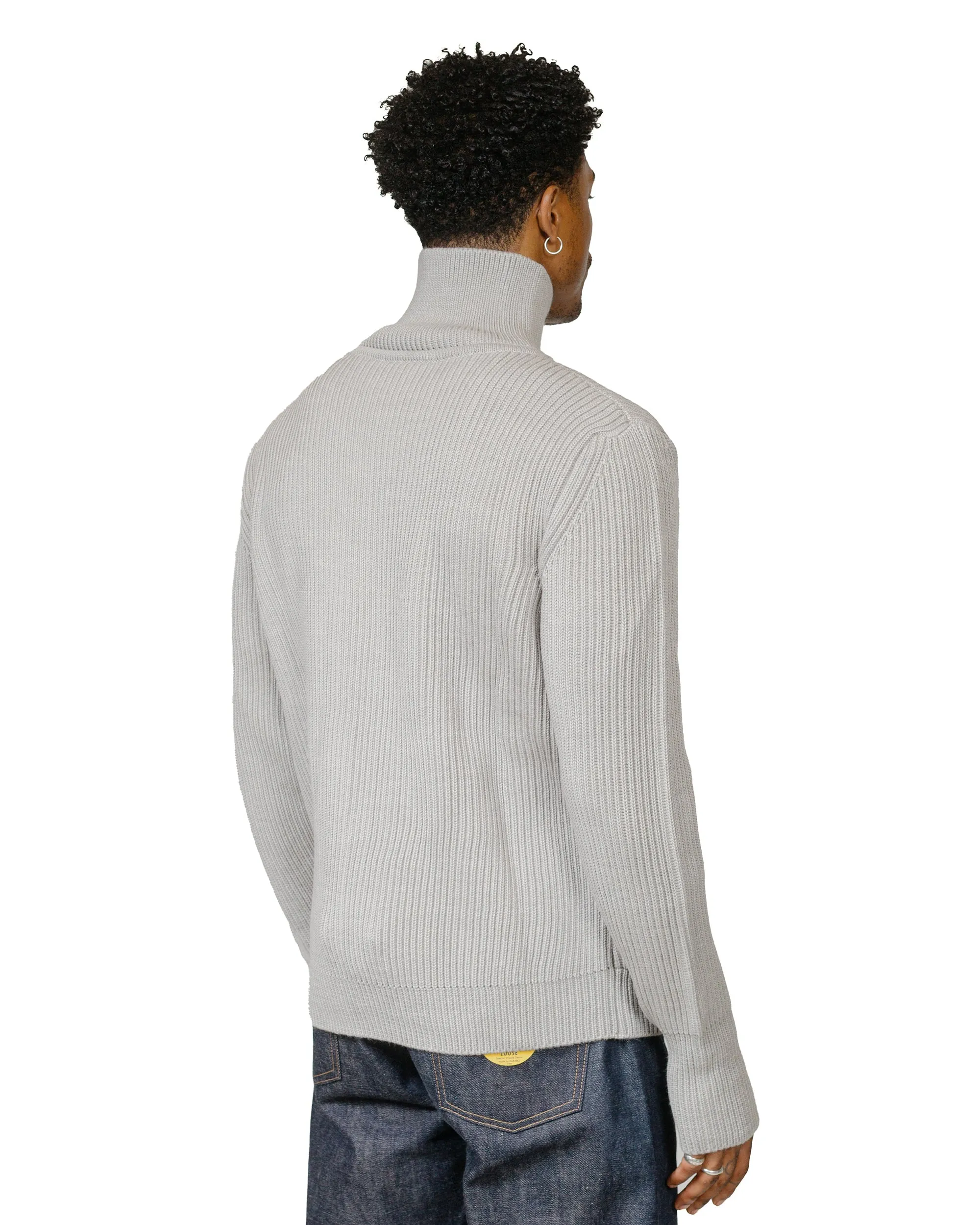 Andersen-Andersen Navy Full-Zip Pockets Light Grey sold by Lost & Found product image thumbnail 3