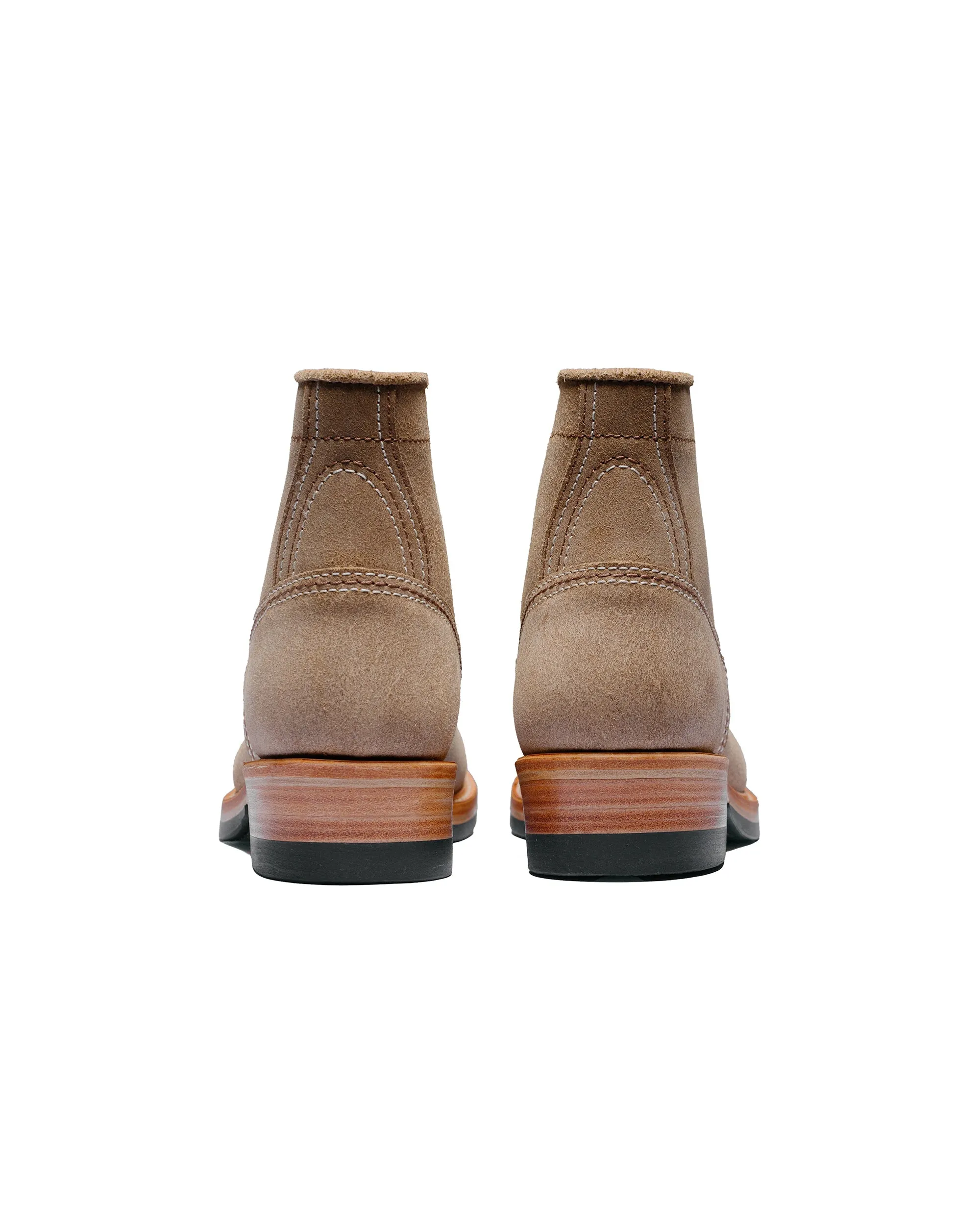 John Lofgren Bootmaker Donkey Puncher Boots Horween Leather CXL Natural Roughout sold by Lost & Found product image thumbnail 4