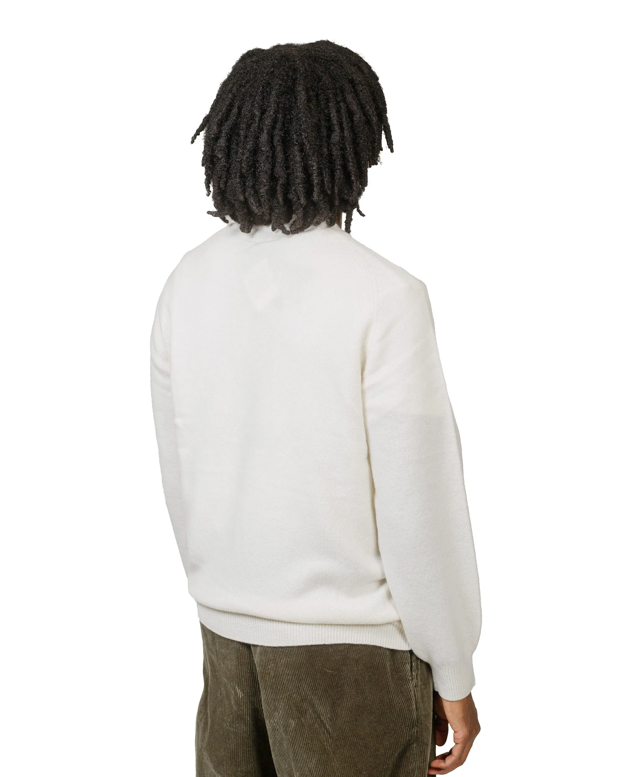 Beams Plus Crew 9G Off White sold by Lost & Found product image thumbnail 3