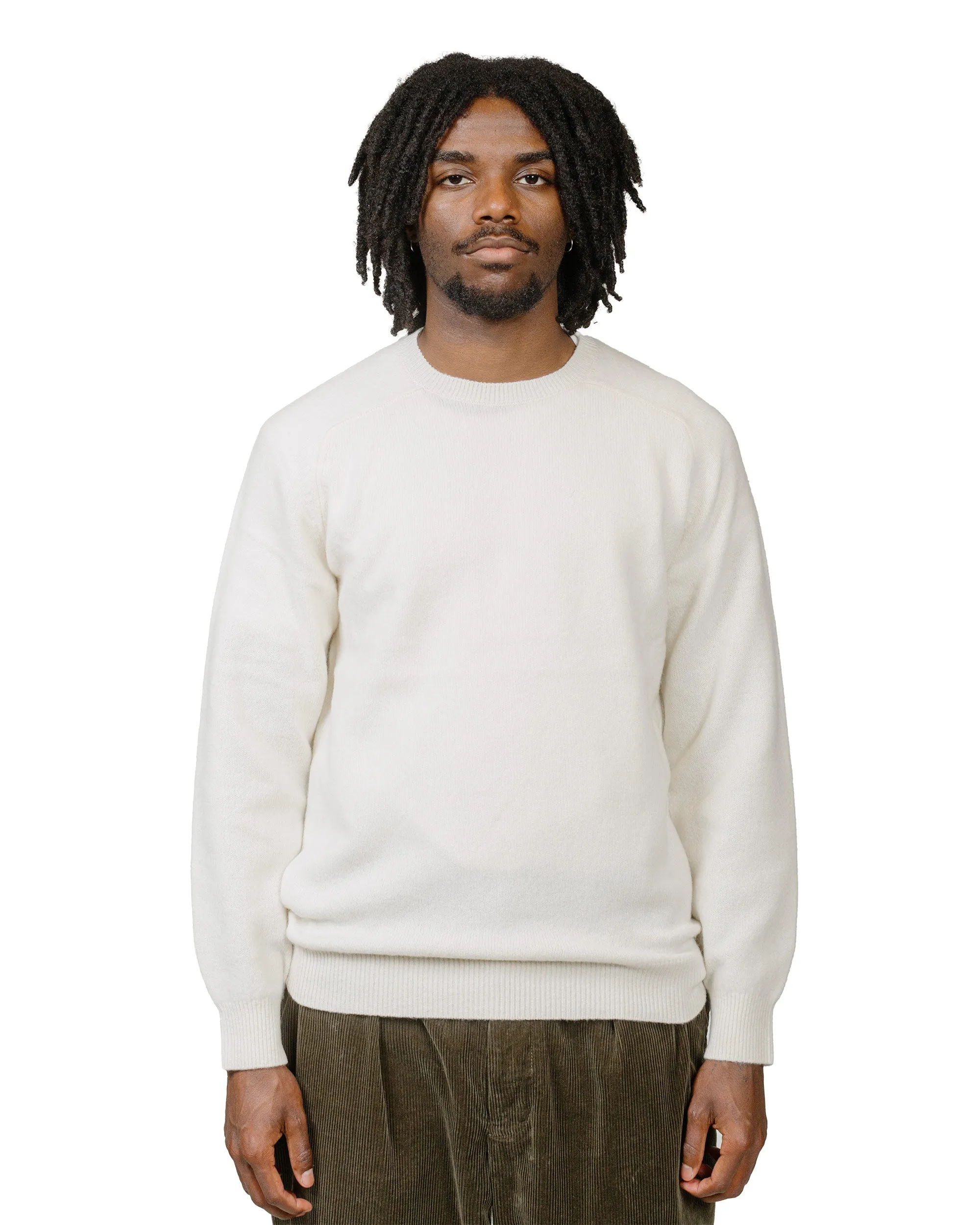 Beams Plus Crew 9G Off White sold by Lost & Found product image thumbnail 2
